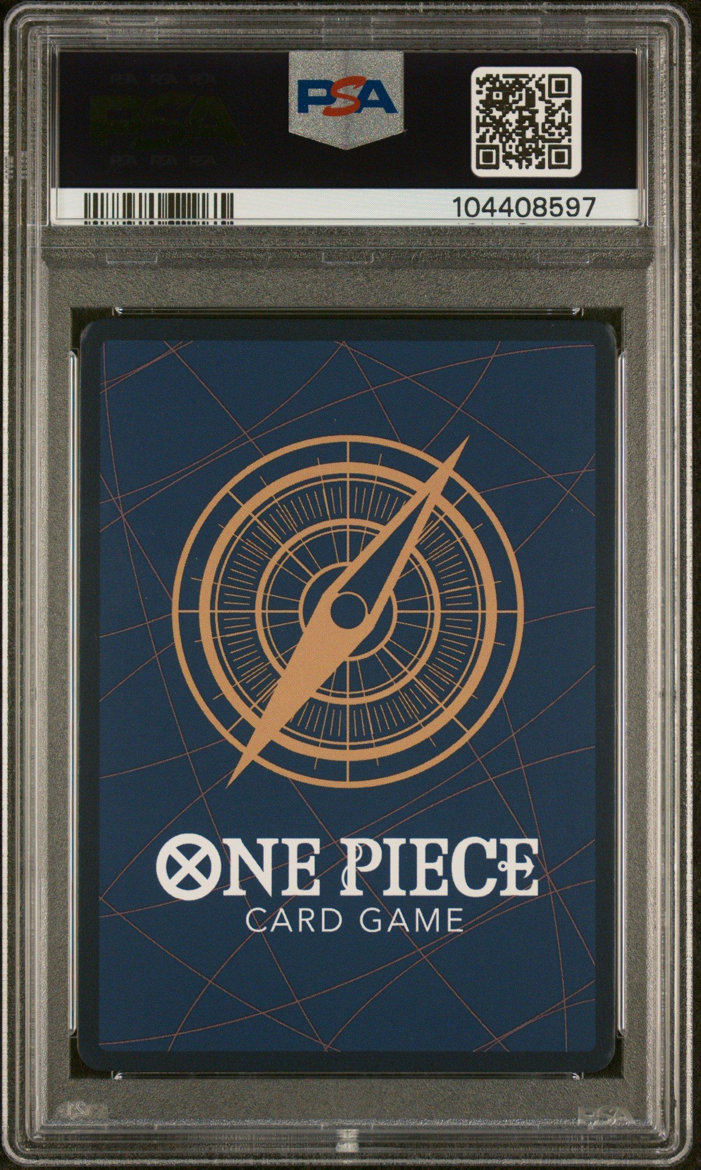 2024 One Piece Op09-emperors In The New World 015 Monkey D. Dragon Special Alternate Art PSA 10