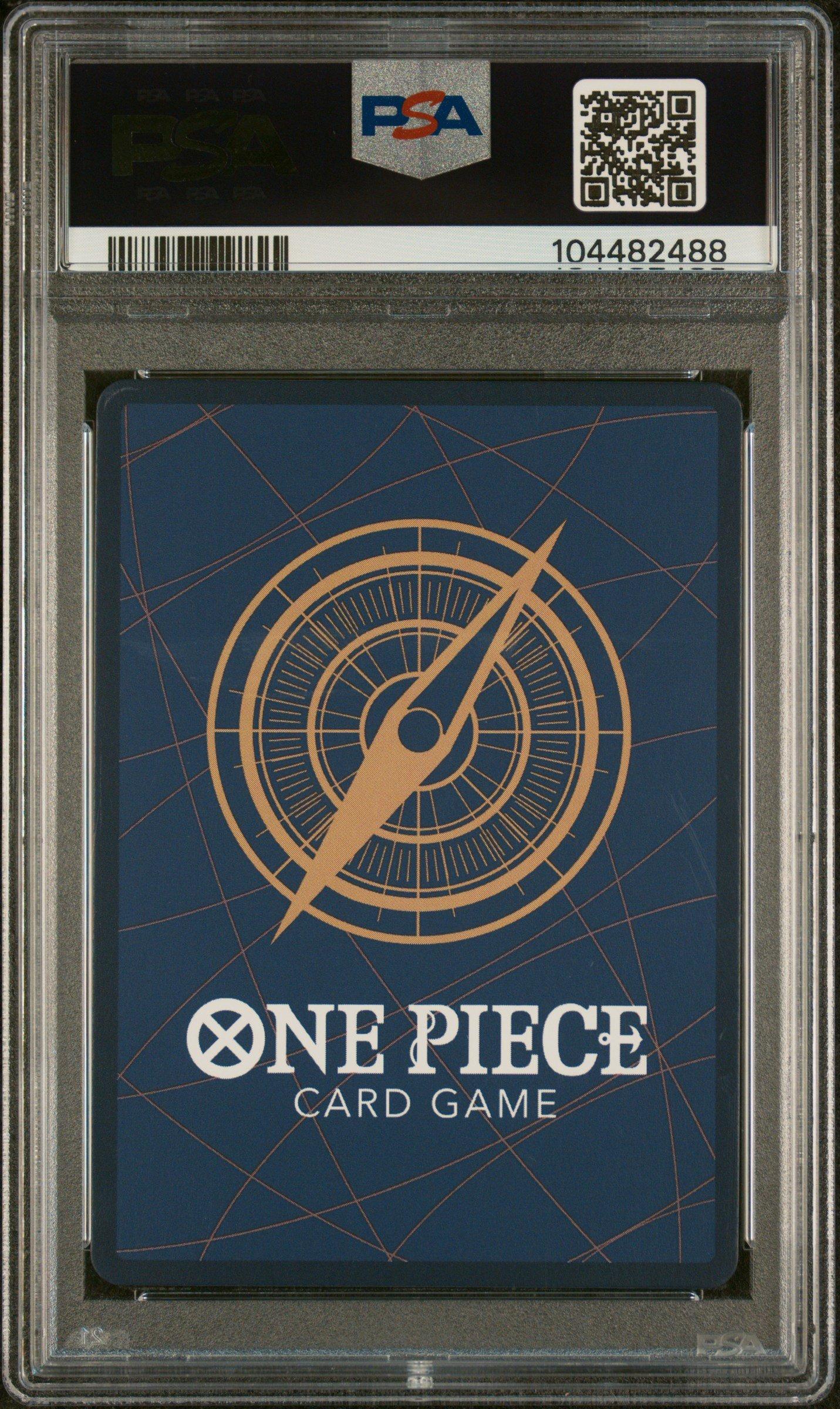 2024 One Piece Prb01-premium Booster -one Piece Card The Best- 016 Nami Manga Alternate Art PSA 10