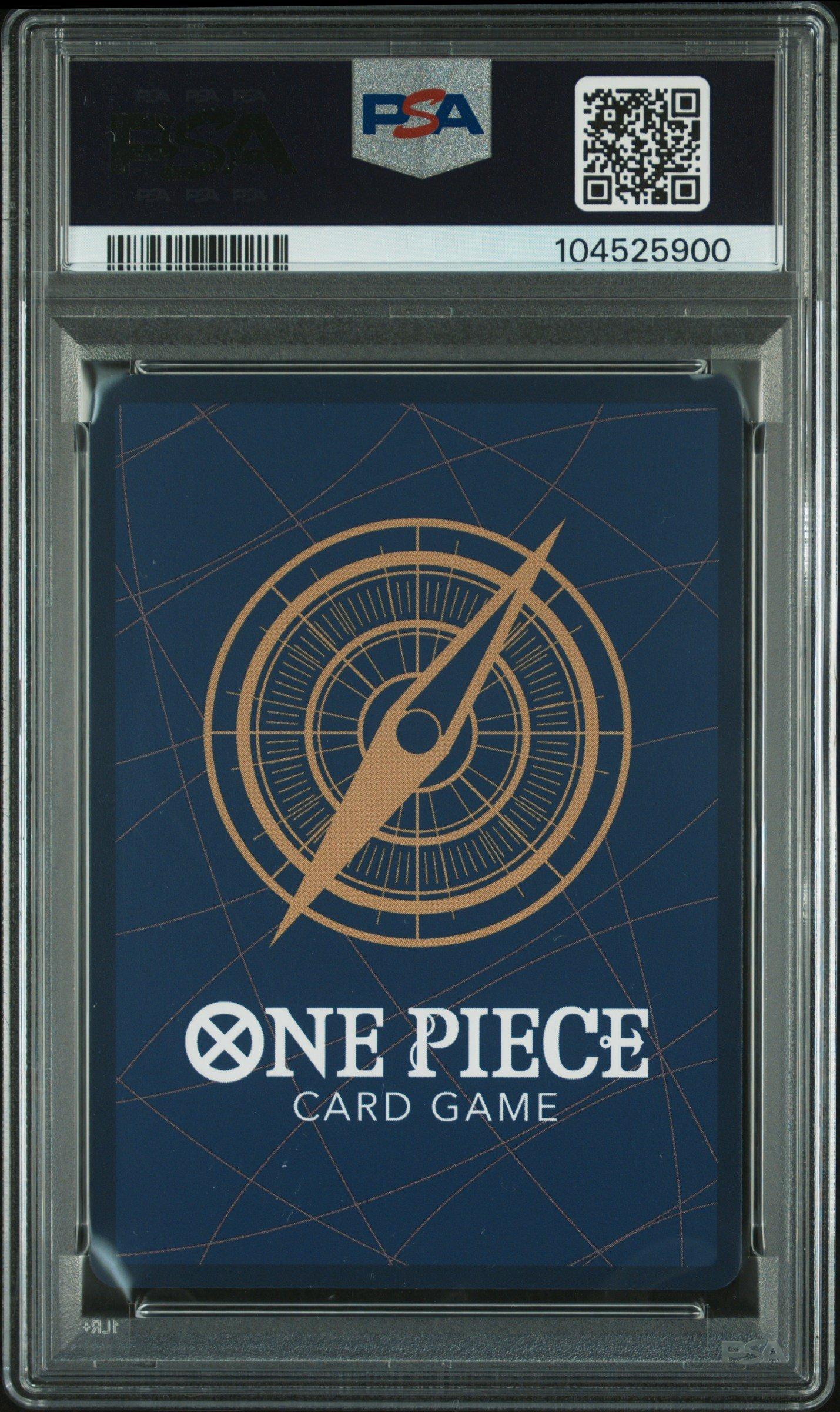 アンリミテッドヴァーサス　ブレイブルー　ナナヤ＝マコト　SR サイン PSA10 2024 One Piece Op07-500 Years In The Future 047 Trafalgar Law
