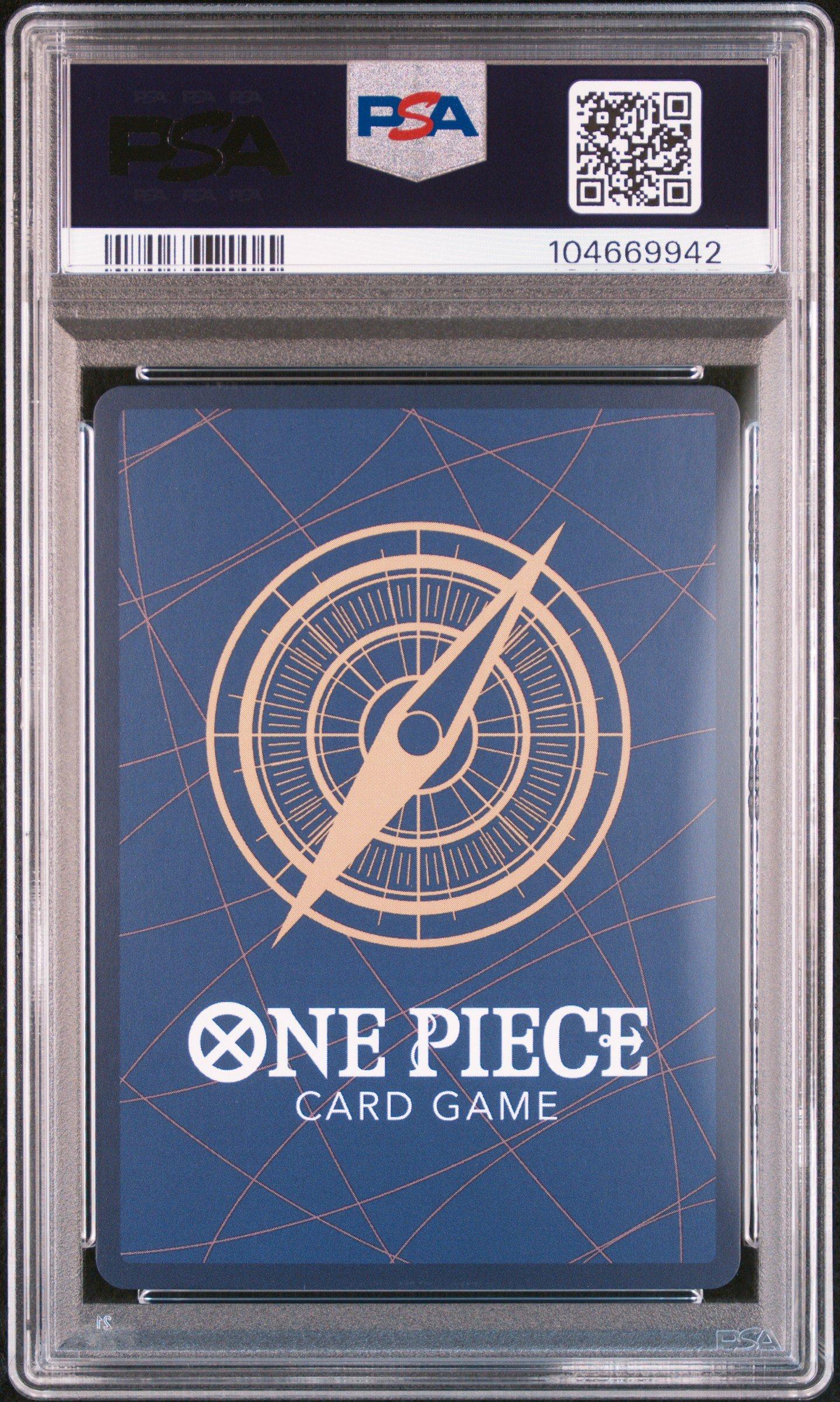 2023 One Piece Promos 013 Roronoa Zoro 3 On 3 Cup-top Prize PSA 10
