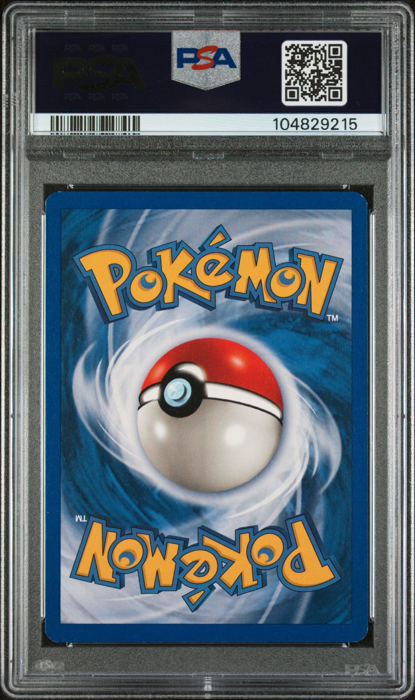 2002 Pokemon Neo Destiny 52 Light Vaporeon 1st Edition PSA