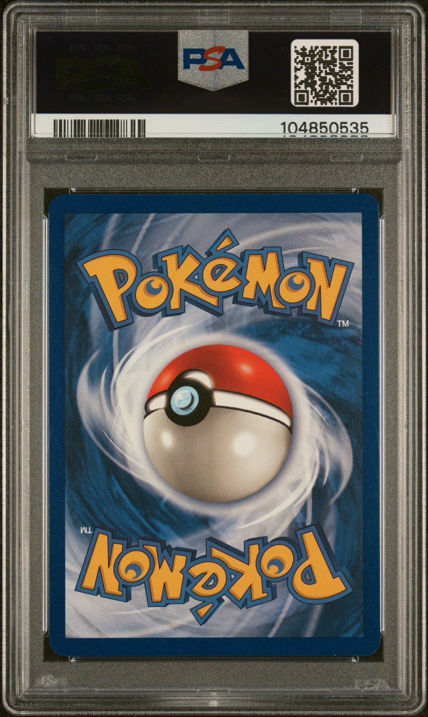 1999 Pokemon Fossil 47 Geodude 1st Edition PSA