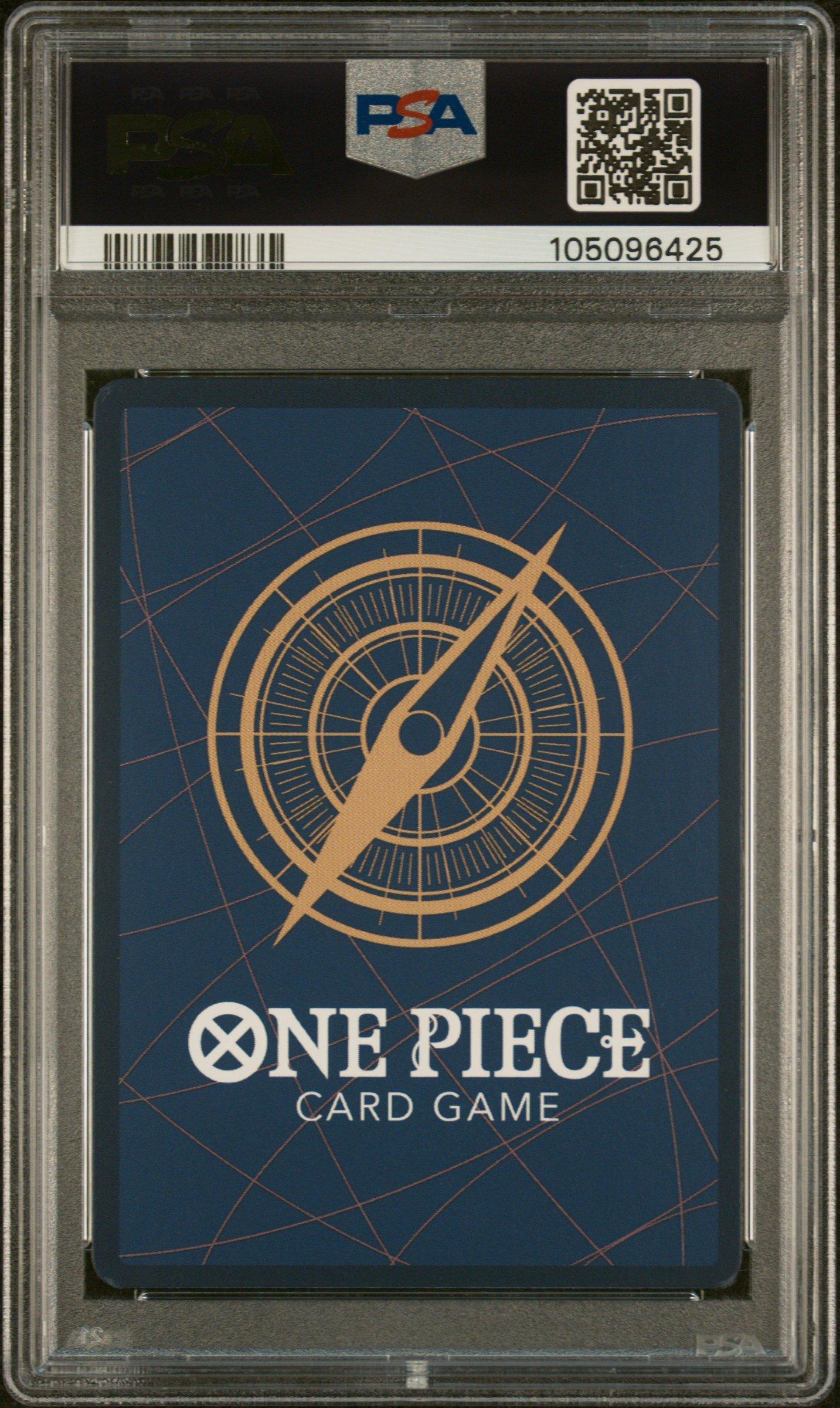2024 One Piece Op06-wings Of The Captain 007 Nami Treasure Rare PSA 10