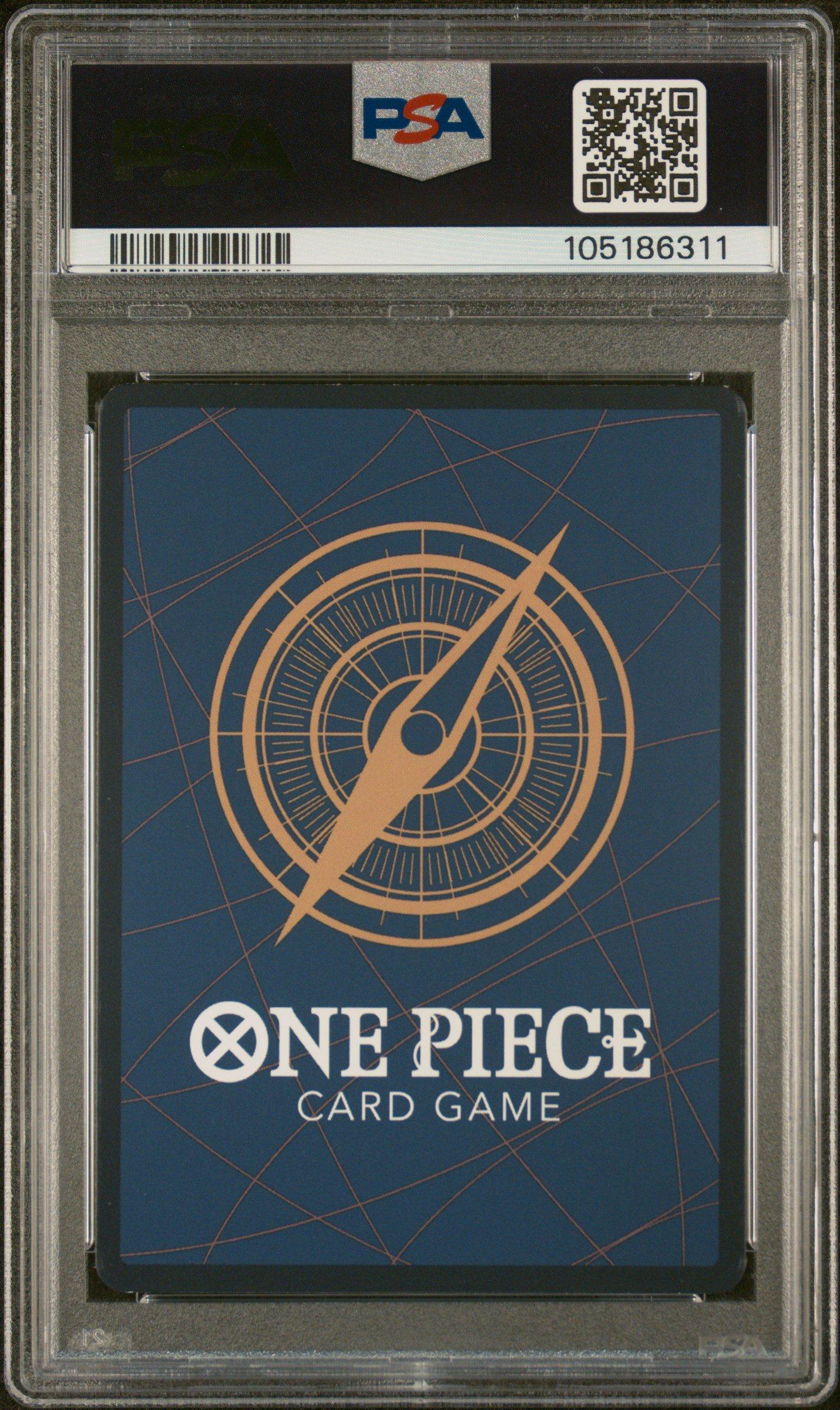 2023 One Piece Op03-pillars Of Strength 122 Sogeking PSA 10