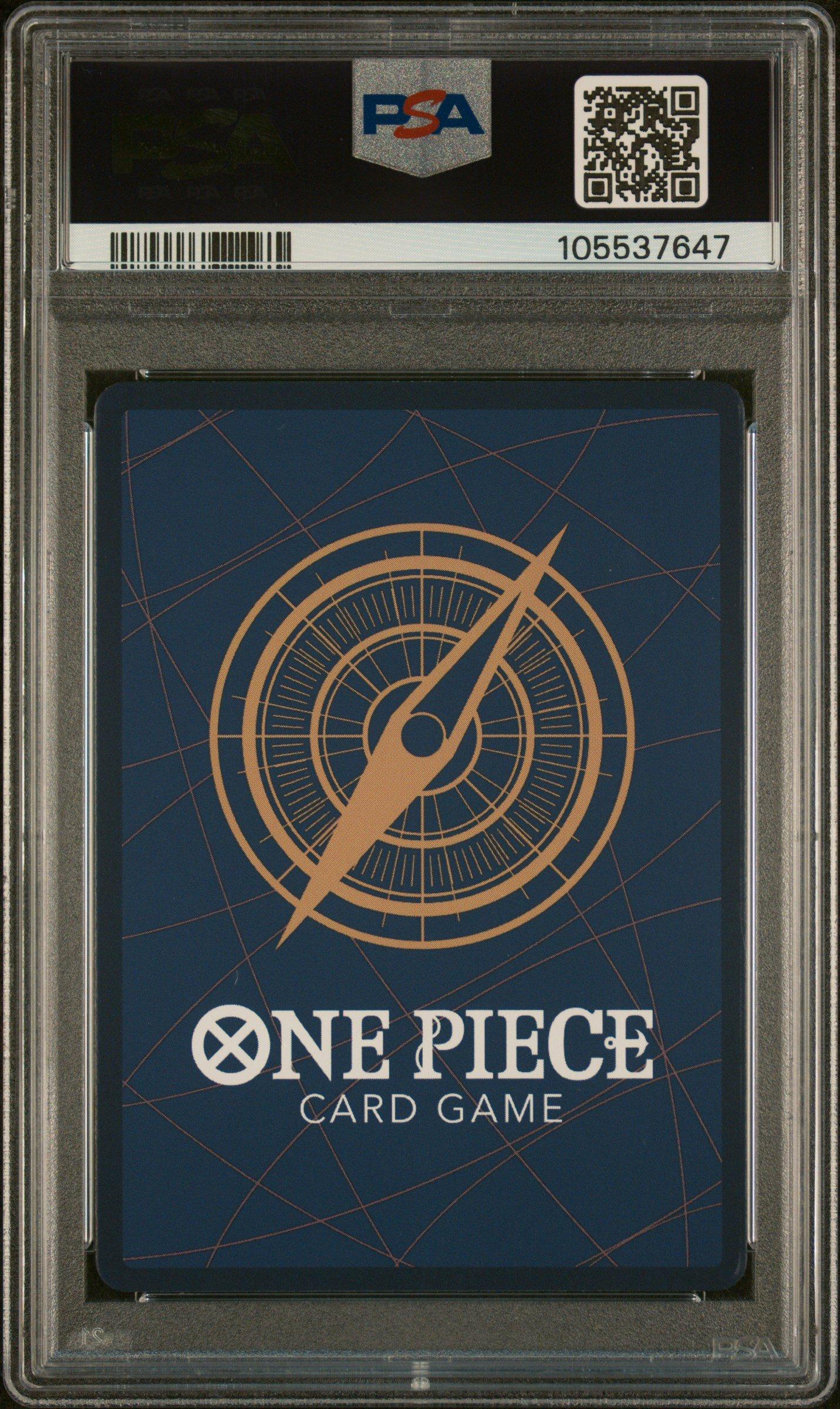 2024 One Piece Op07-500 Years In The Future 029 Basil Hawkins Alternate Art PSA 10