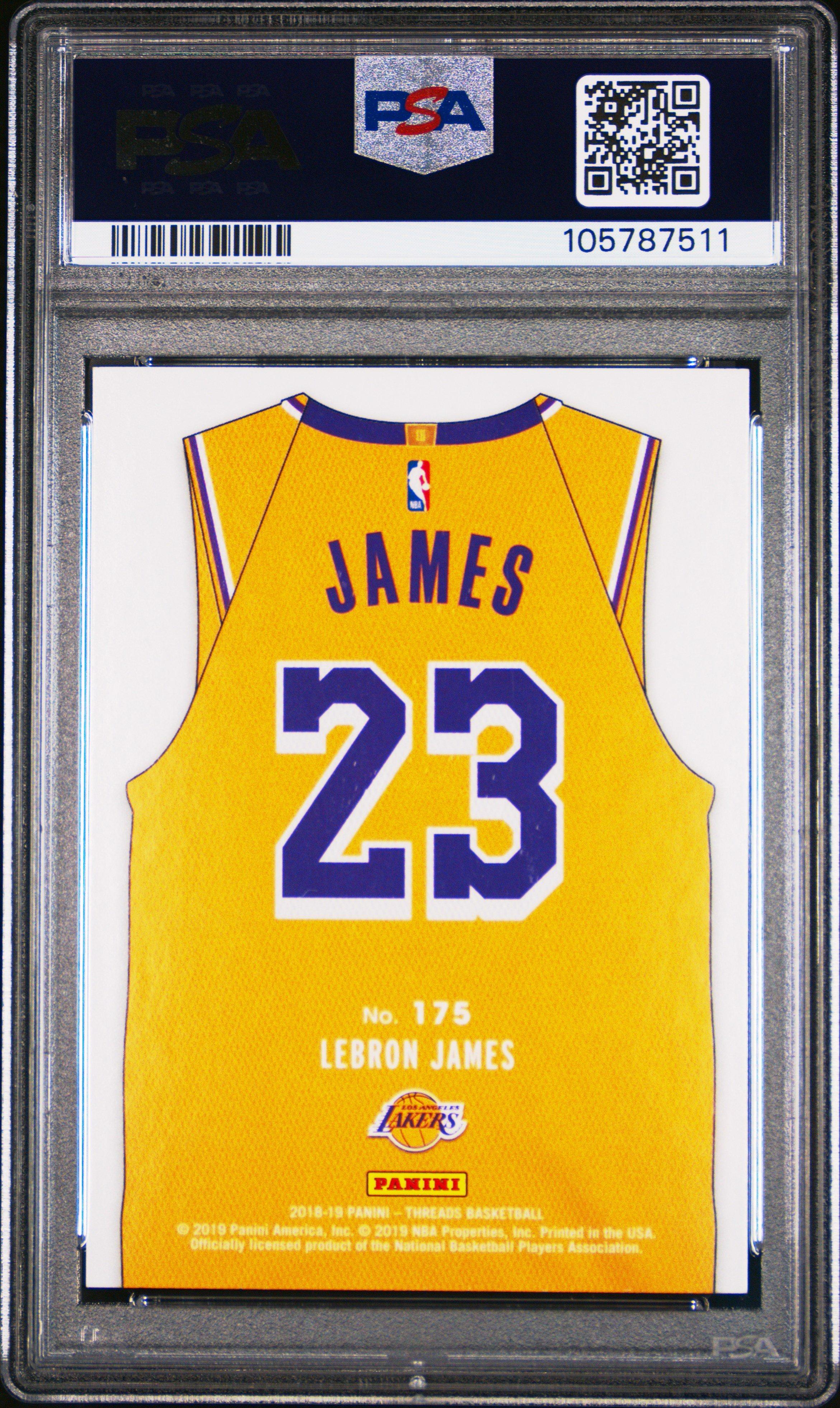 where can i buy psa graded cards 2021 Panini Prizm Fast Break - #91 Lebron James main image 1