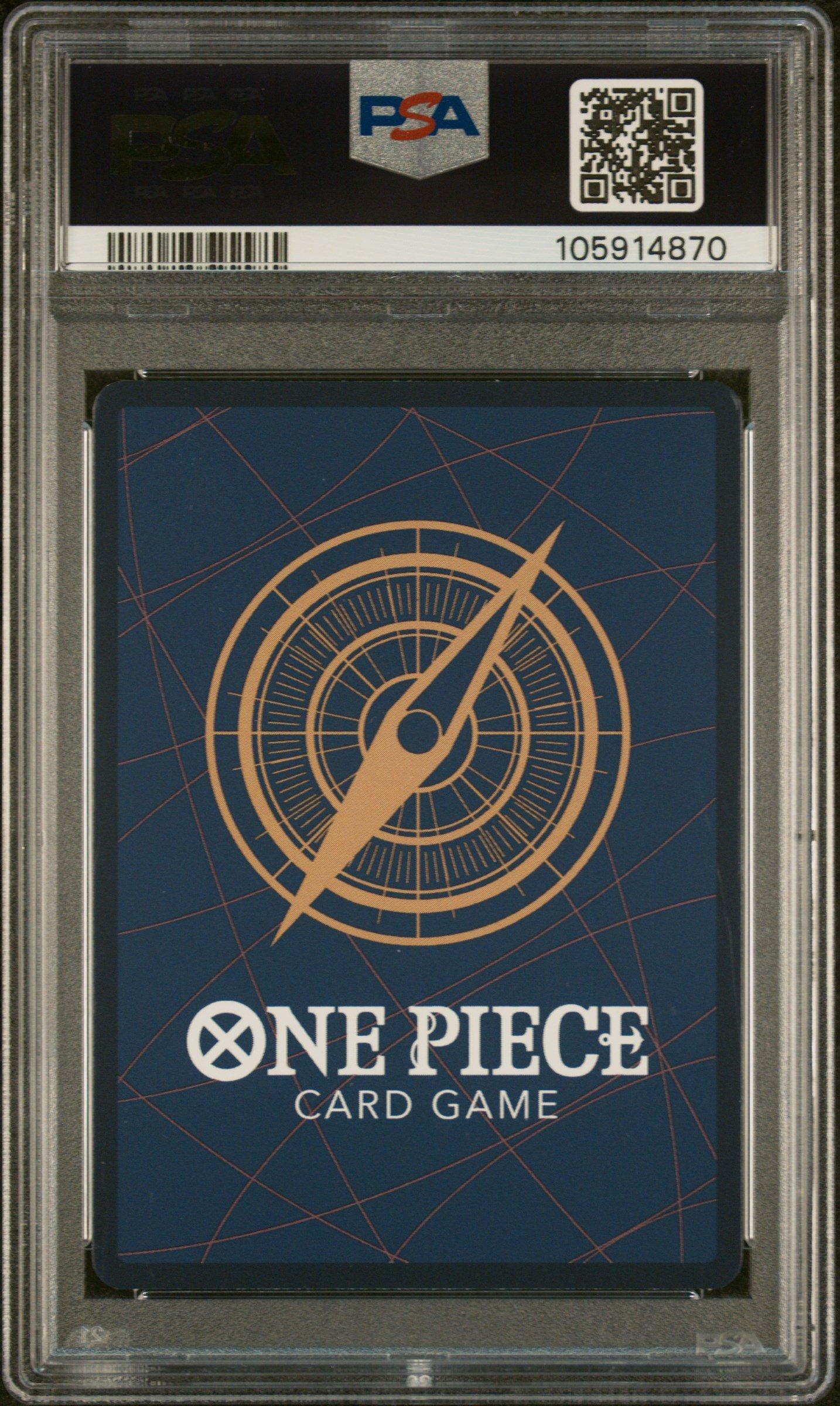2024 One Piece Op08-two Legends 118 Silvers Rayleigh PSA