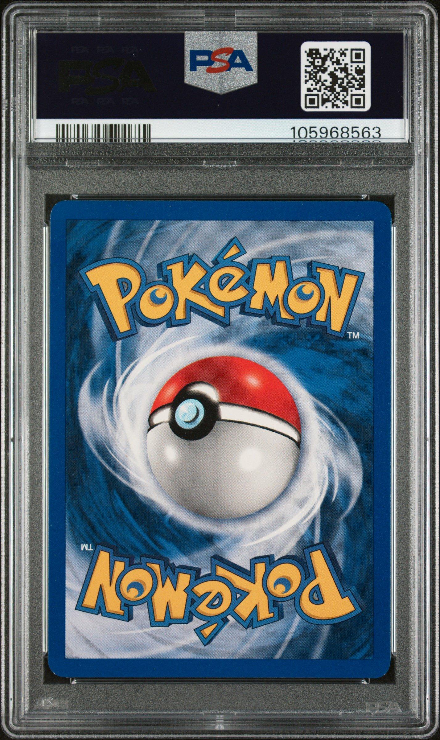 1999 Pokemon Game 10 Mewtwo-holo Shadowless PSA