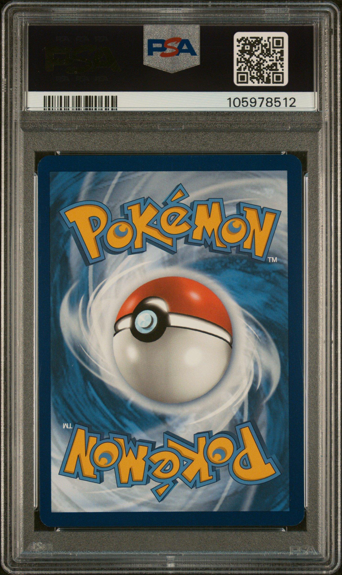 2024 Pokemon Tef En-temporal Forces 193 Gengar Ex Ultra Rare PSA