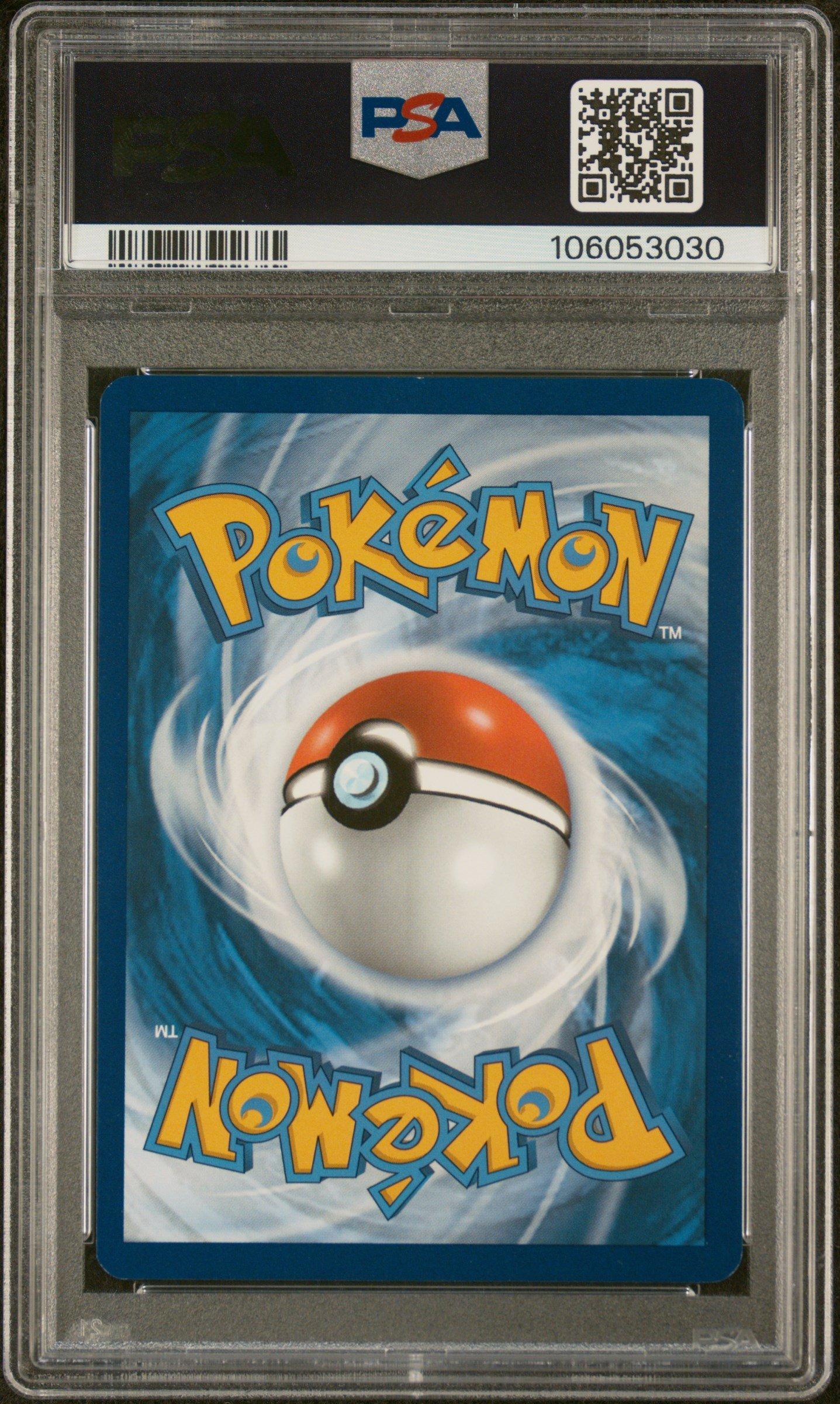 2024 Pokemon Tef En-temporal Forces 211 Morty's Conviction Special Illustration Rare PSA