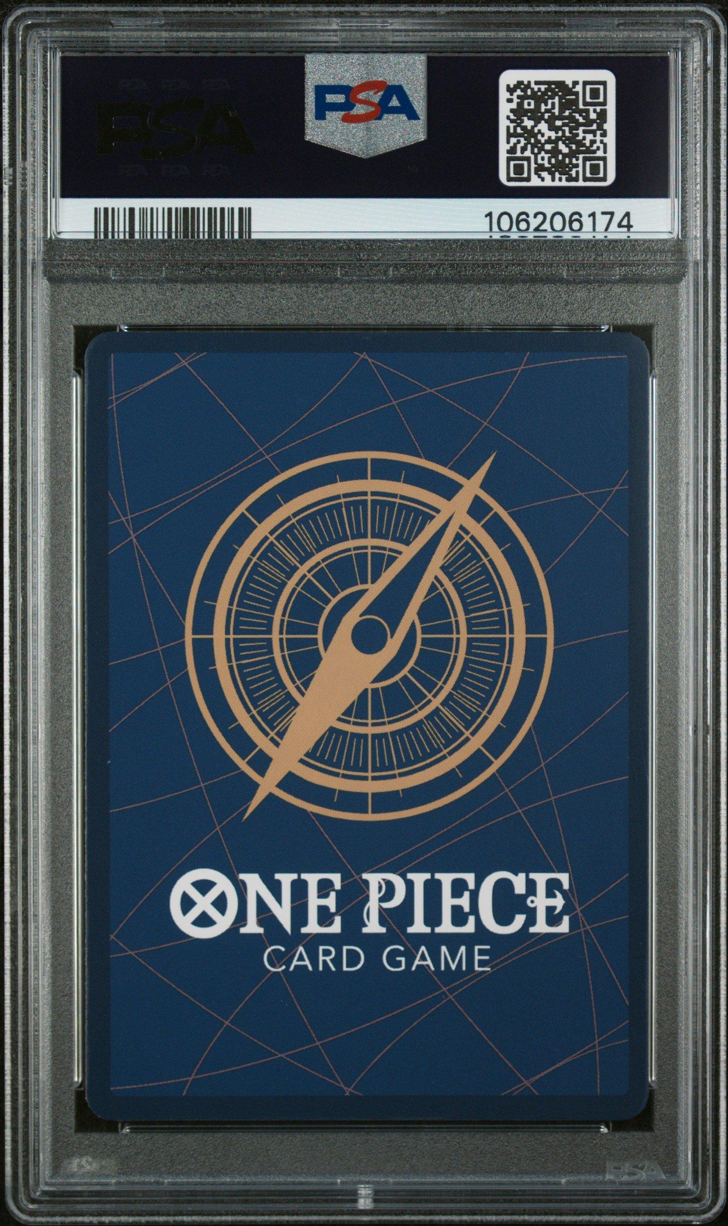 2024 One Piece Op07-500 Years In The Future 119 Portgas D. Ace Alternate Art PSA 10