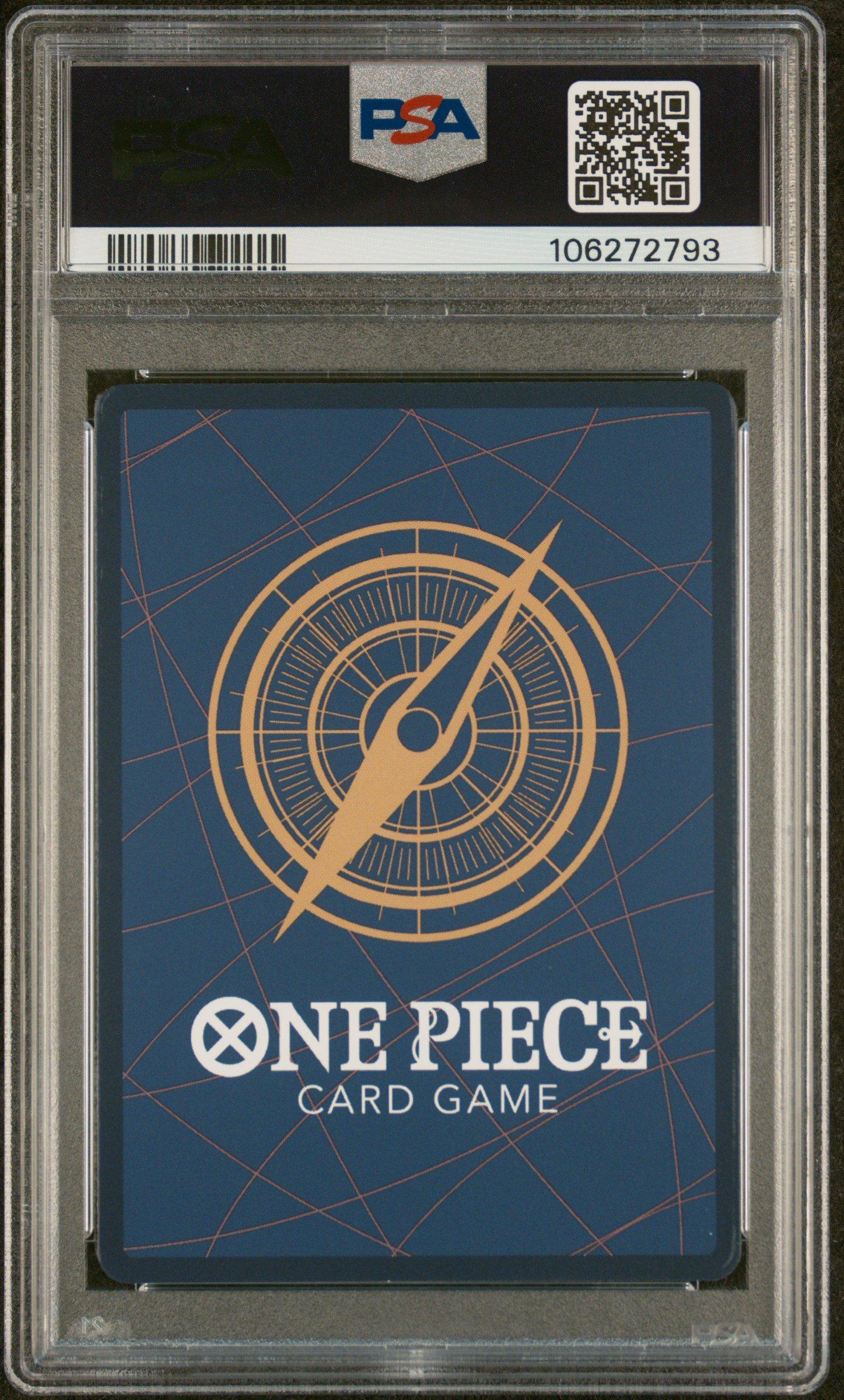 2024 One Piece Op07-500 Years In The Future 109 Monkey D. Luffy PSA 10