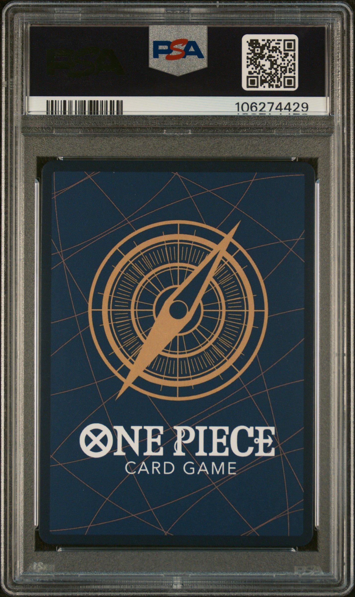 2023 One Piece Op02-paramount War 099 Sakazuki Alternate Art PSA