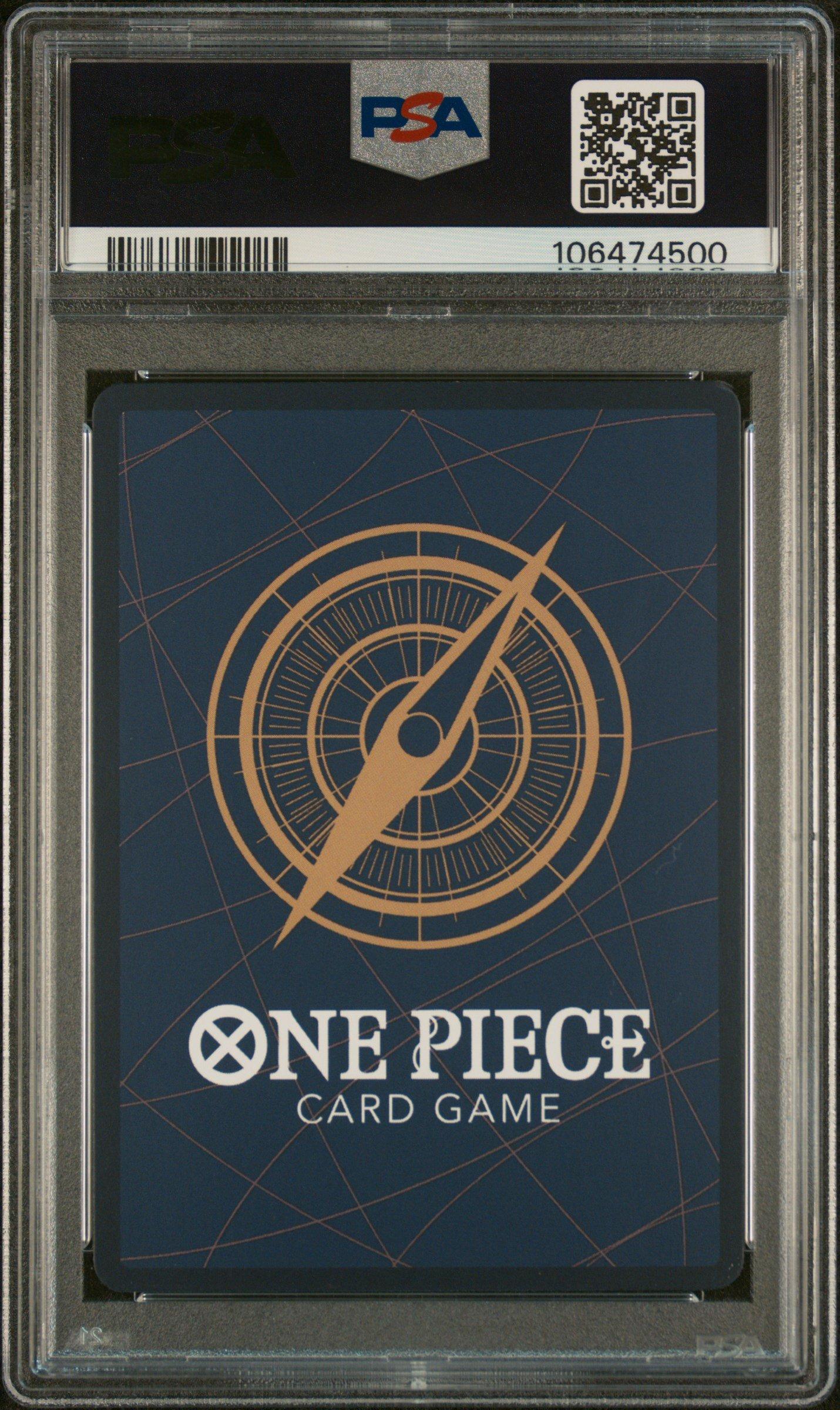 2024 One Piece Promos 043 Monkey D. Luffy Convention Exclusive PSA 10