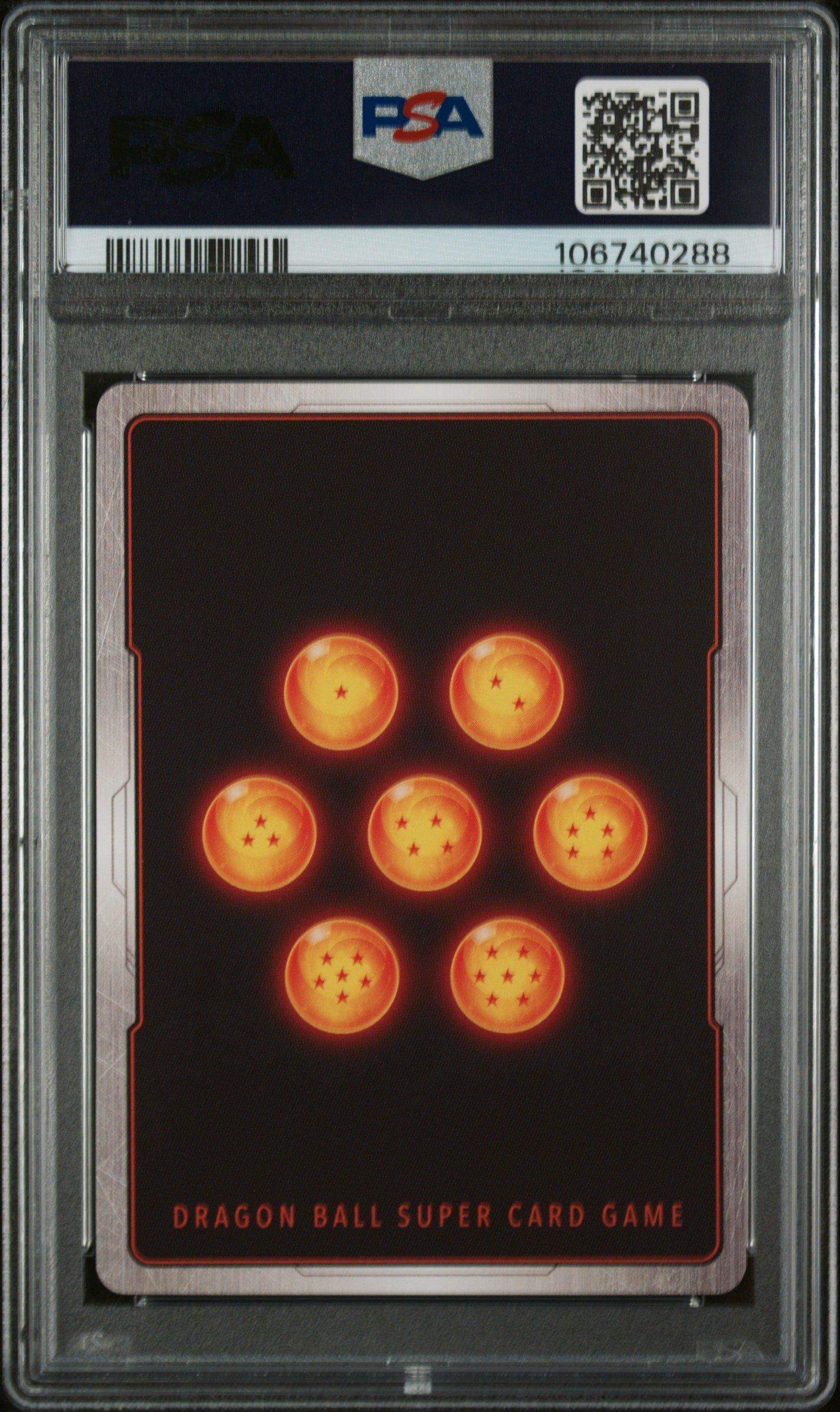 2022 Dragon Ball Super Card Game Series 18 Dawn Of The Z-legends Bt18-006 Ss4 Gogeta, Power's Connection Special Rare PSA 10