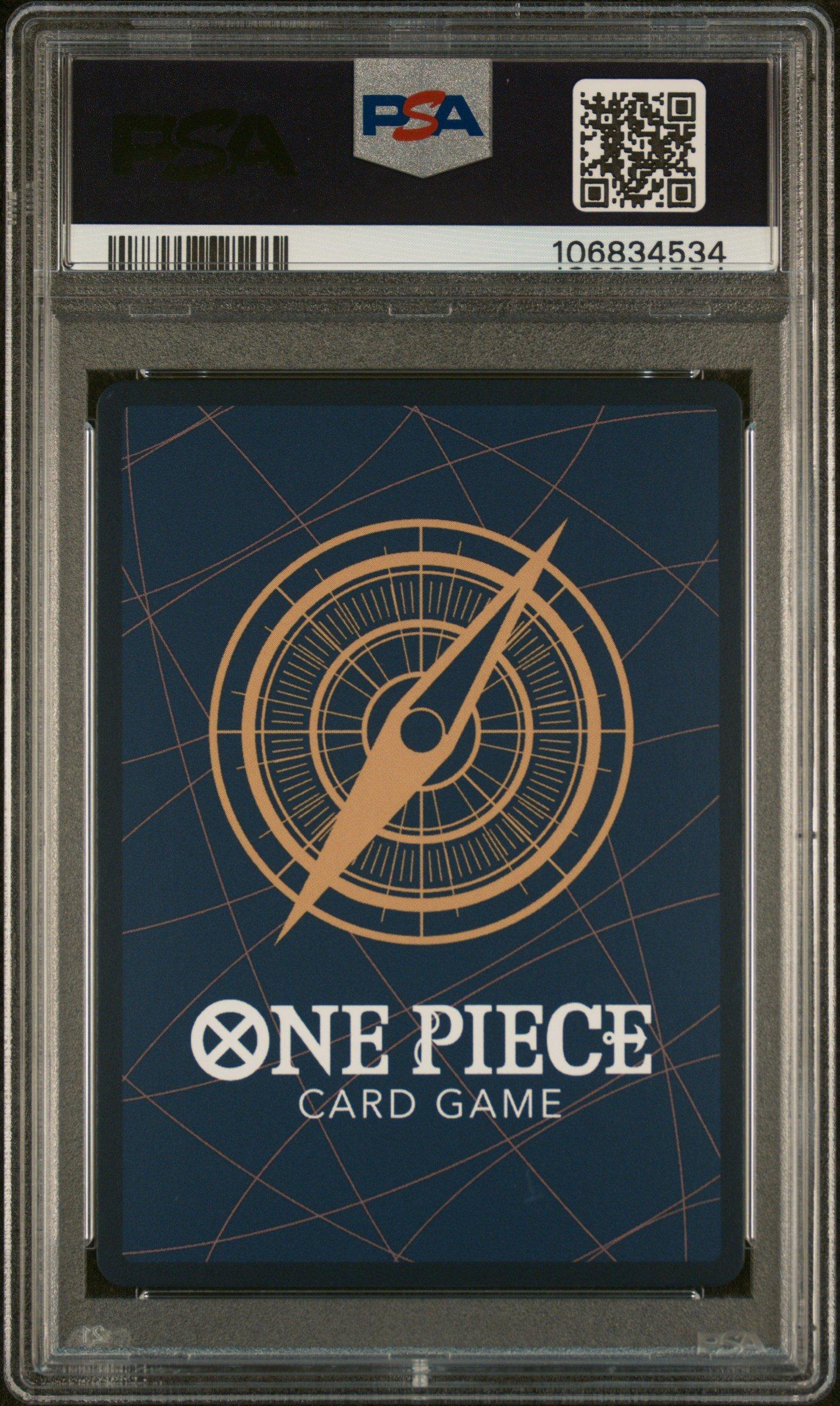 2023 One Piece Op02-paramount War 121 Kuzan PSA 10