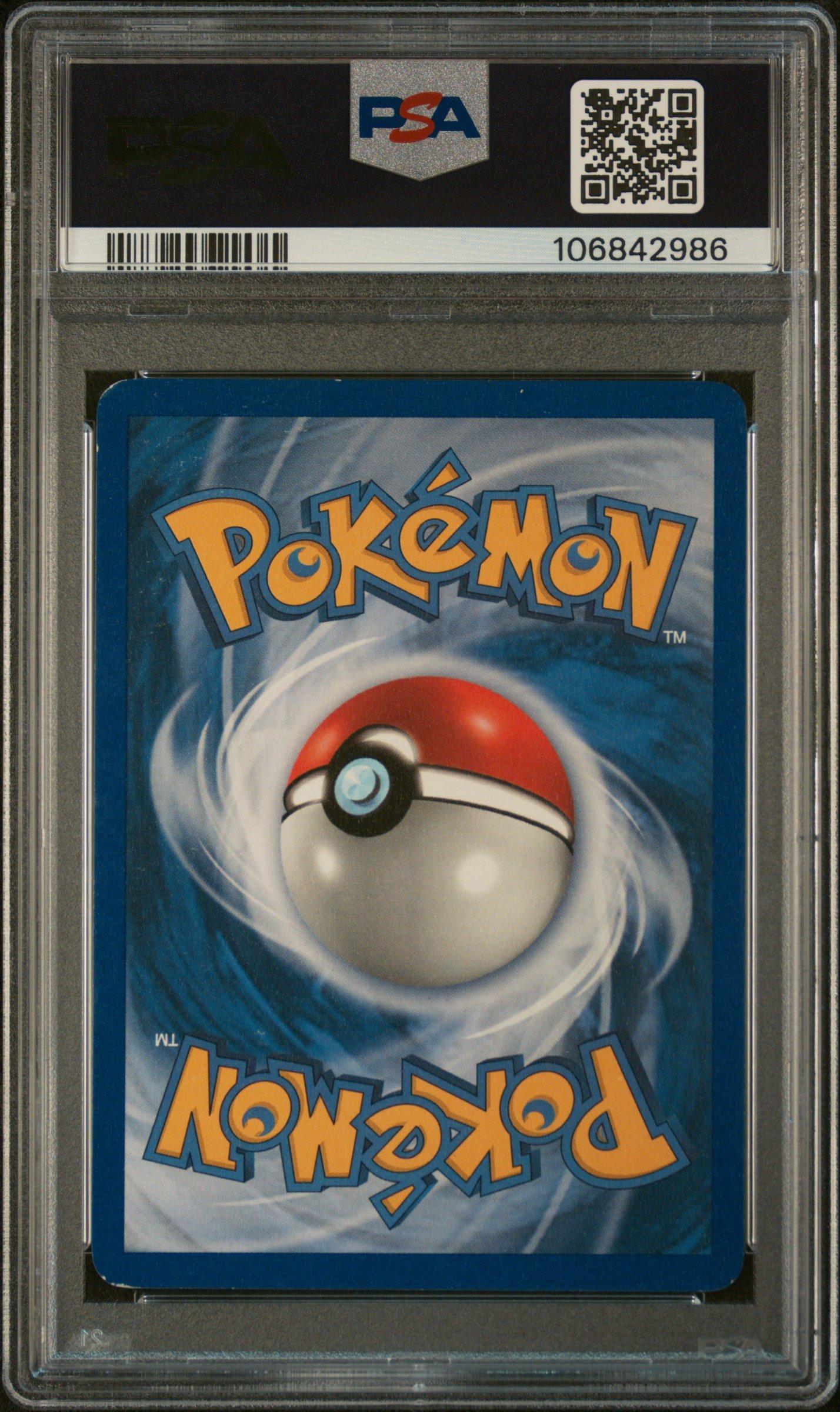2002 Pokemon Expedition 9 Dragonite-reverse Foil PSA