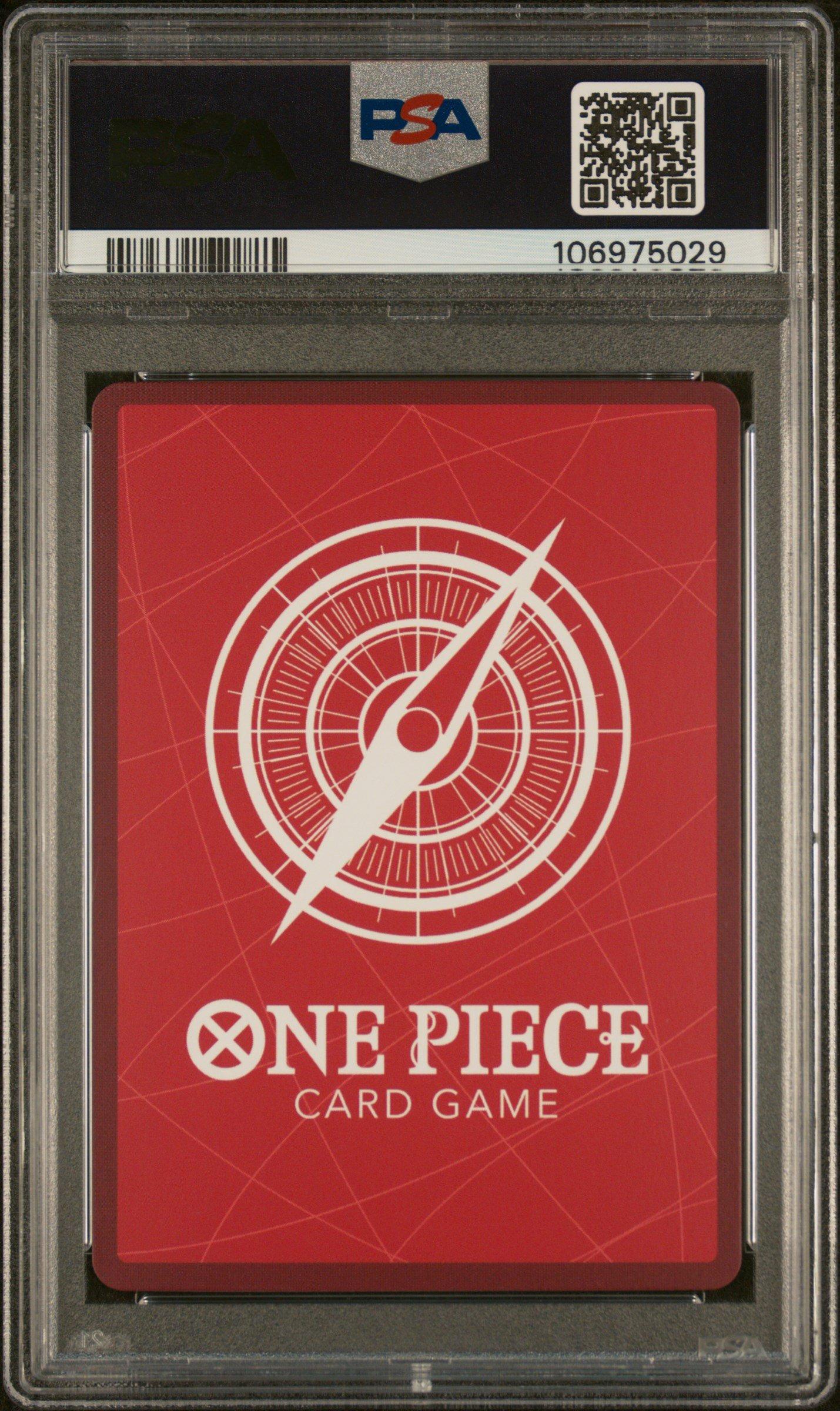 2022 One Piece Japanese Op01-romance Dawn 002 Trafalgar Law Alternate Art PSA 10