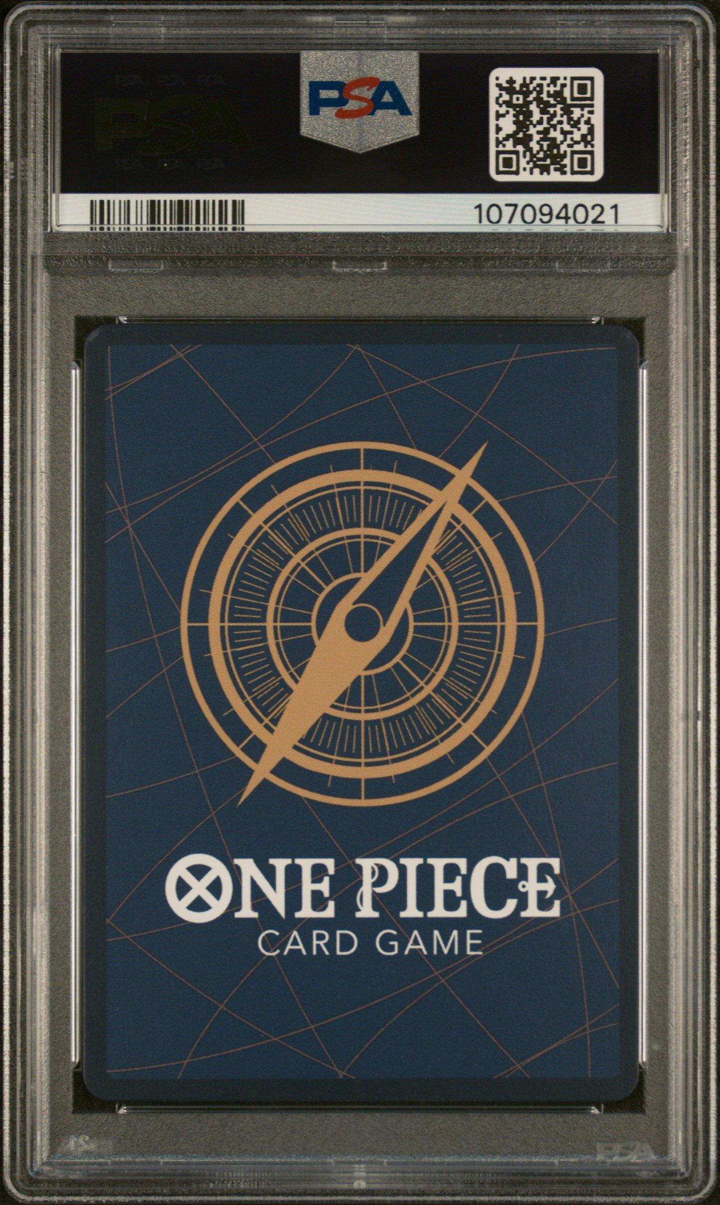 2024 One Piece Japanese Op09-emperors In The New World 093 Rob Lucci Special Alternate Art PSA 10
