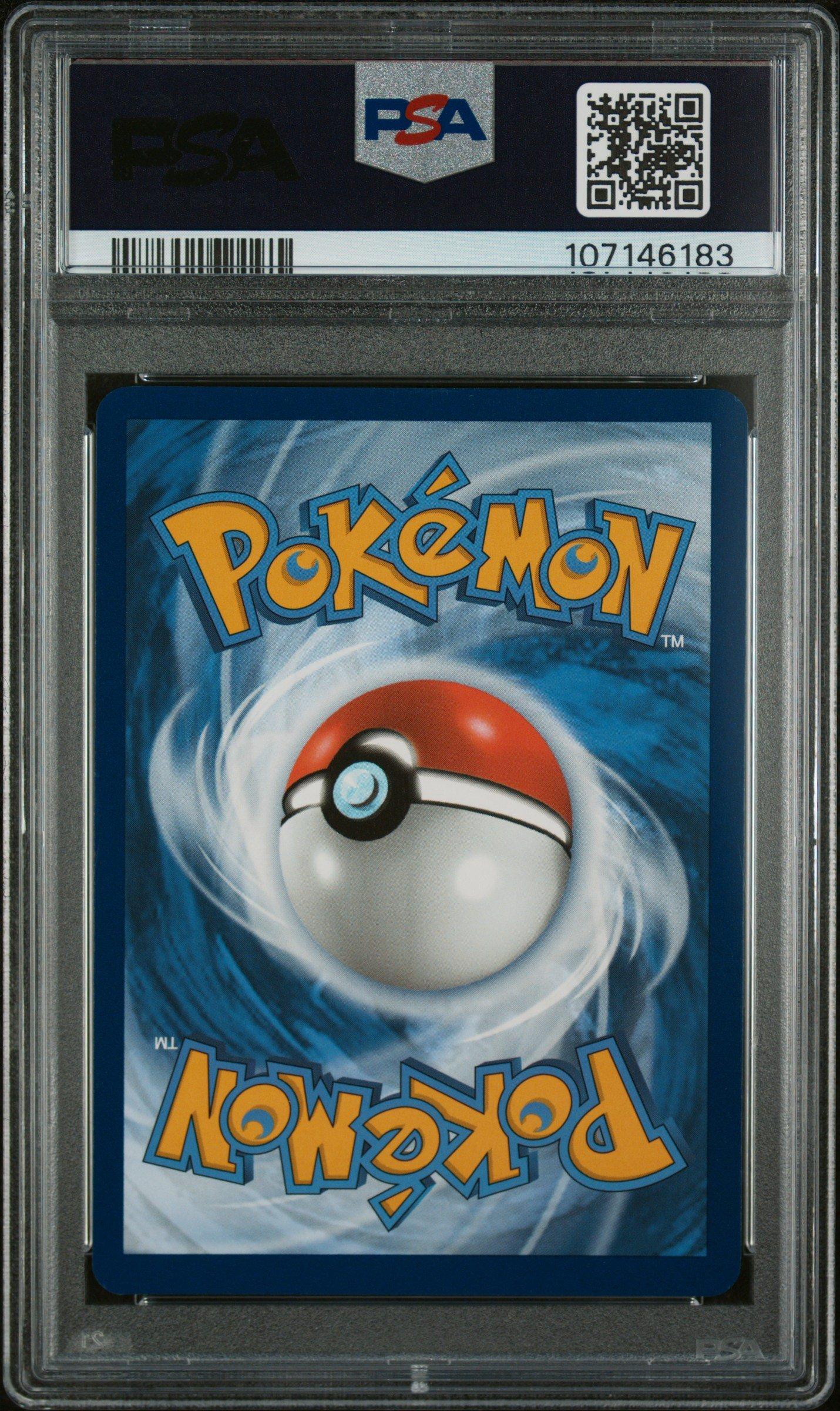 2025 Pokemon Pre En-prismatic Evolutions 023 Vaporeon Ex Surprise Box Exclusive PSA