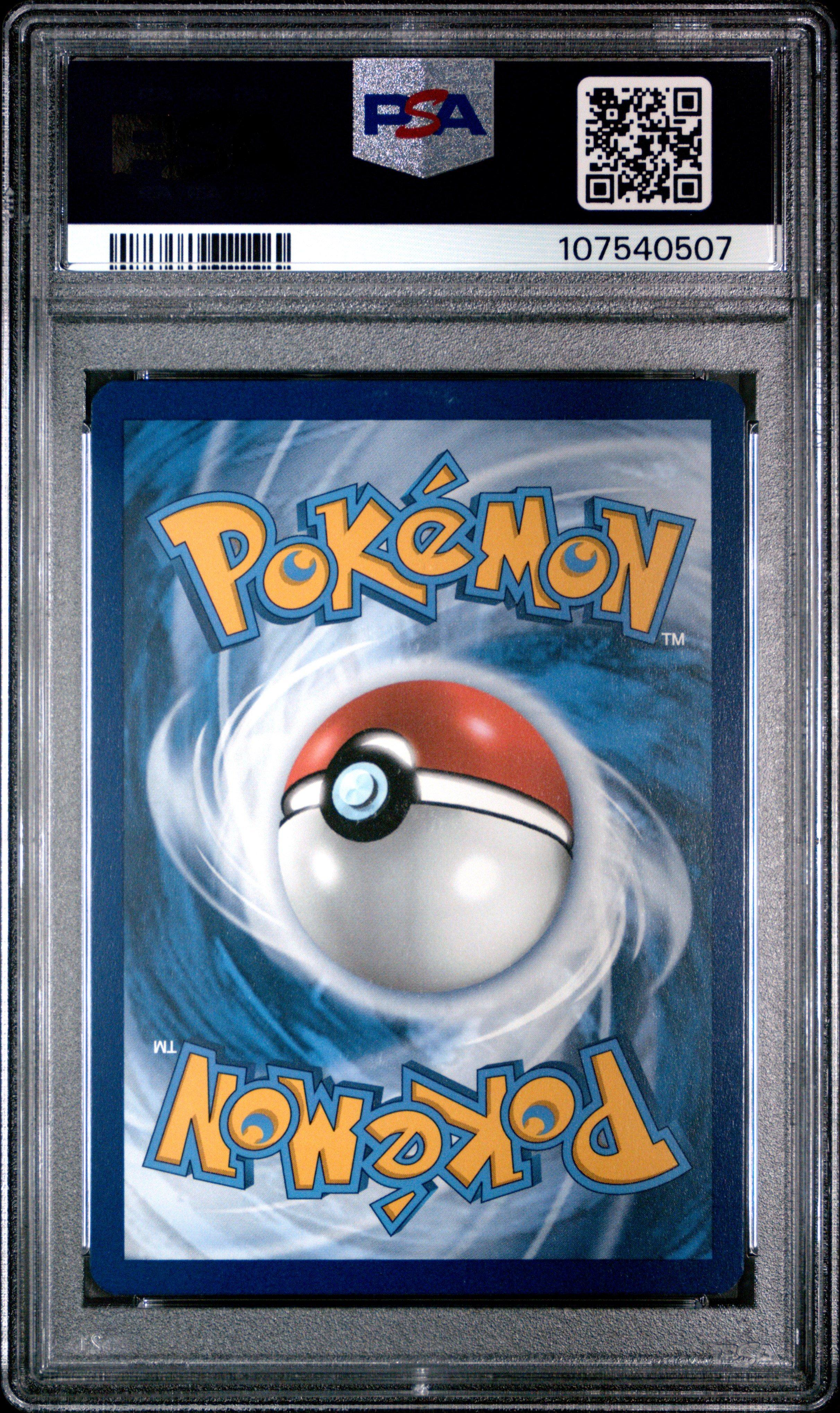 2024 Pokemon Tef En-temporal Forces 211 Morty's Conviction Special Illustration Rare PSA