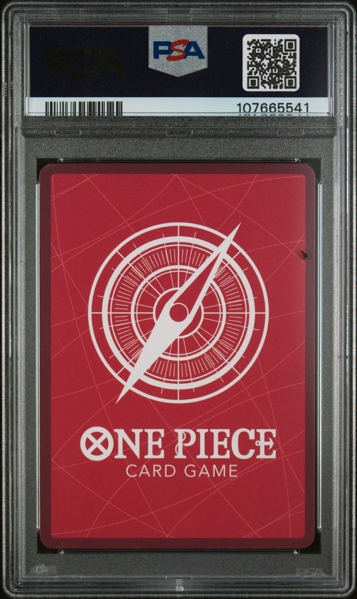 2024 One Piece Promos 060 Monkey D. Luffy Psa Magazine Exclusive PSA 10