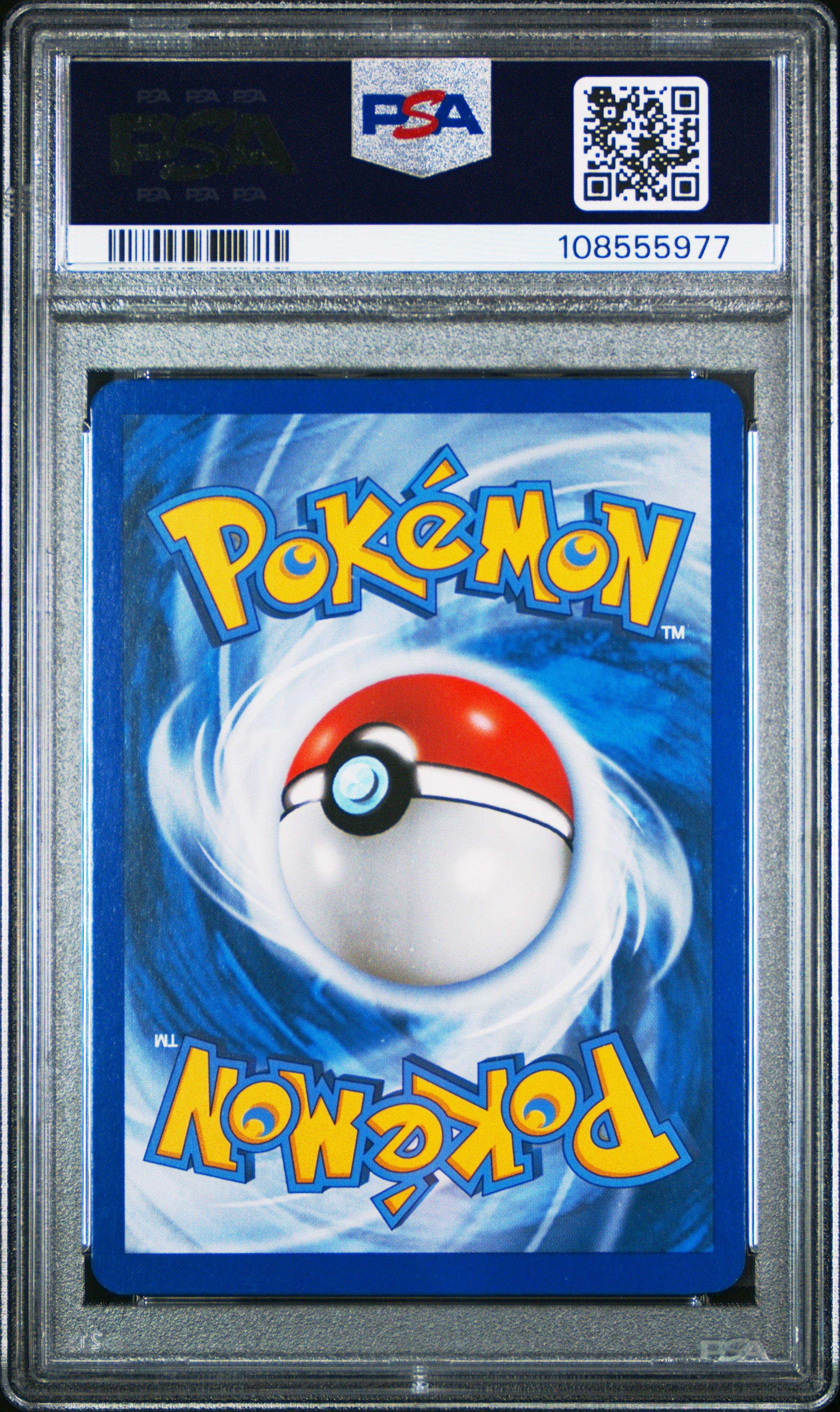 2010 Pokemon Heartgold & Soulsilver Undaunted 10 Umbreon-holo Cracked Ice PSA 8