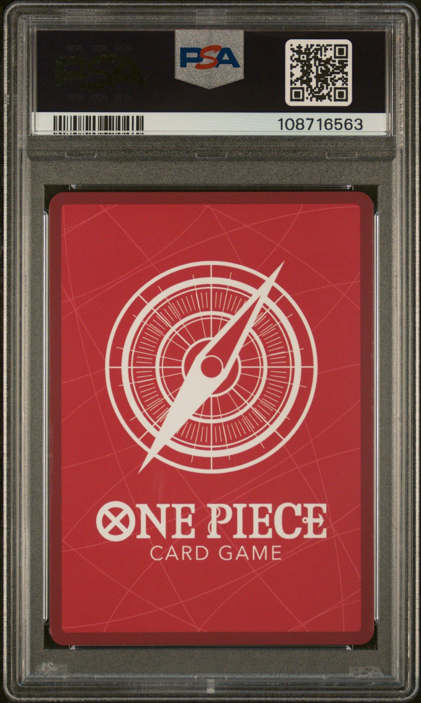 2024 One Piece Japanese Op07-500 Years In The Future 097 Vegapunk Alternate Art PSA 10