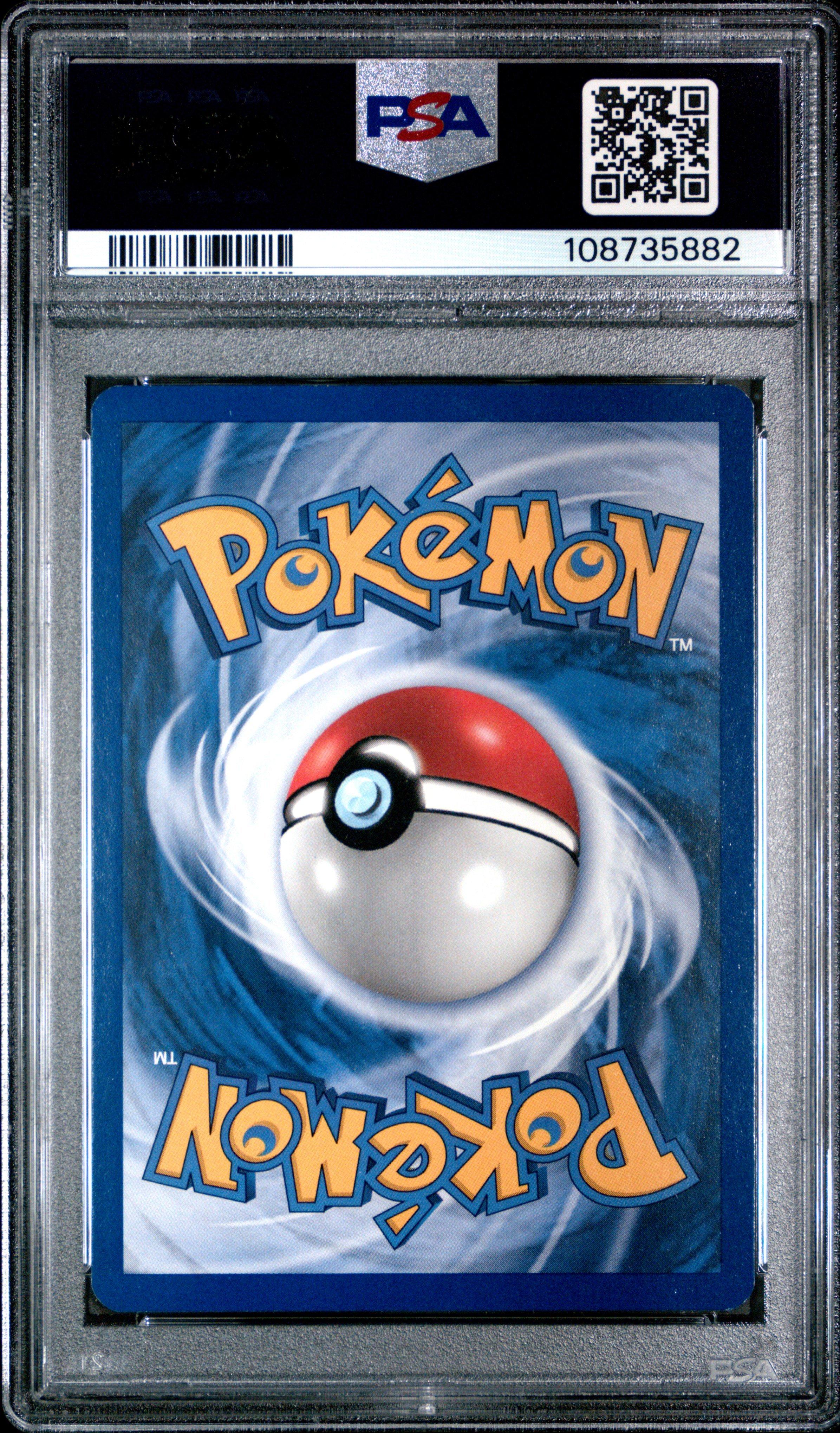 2001 Pokemon Neo Revelation 14 Suicune-holo PSA