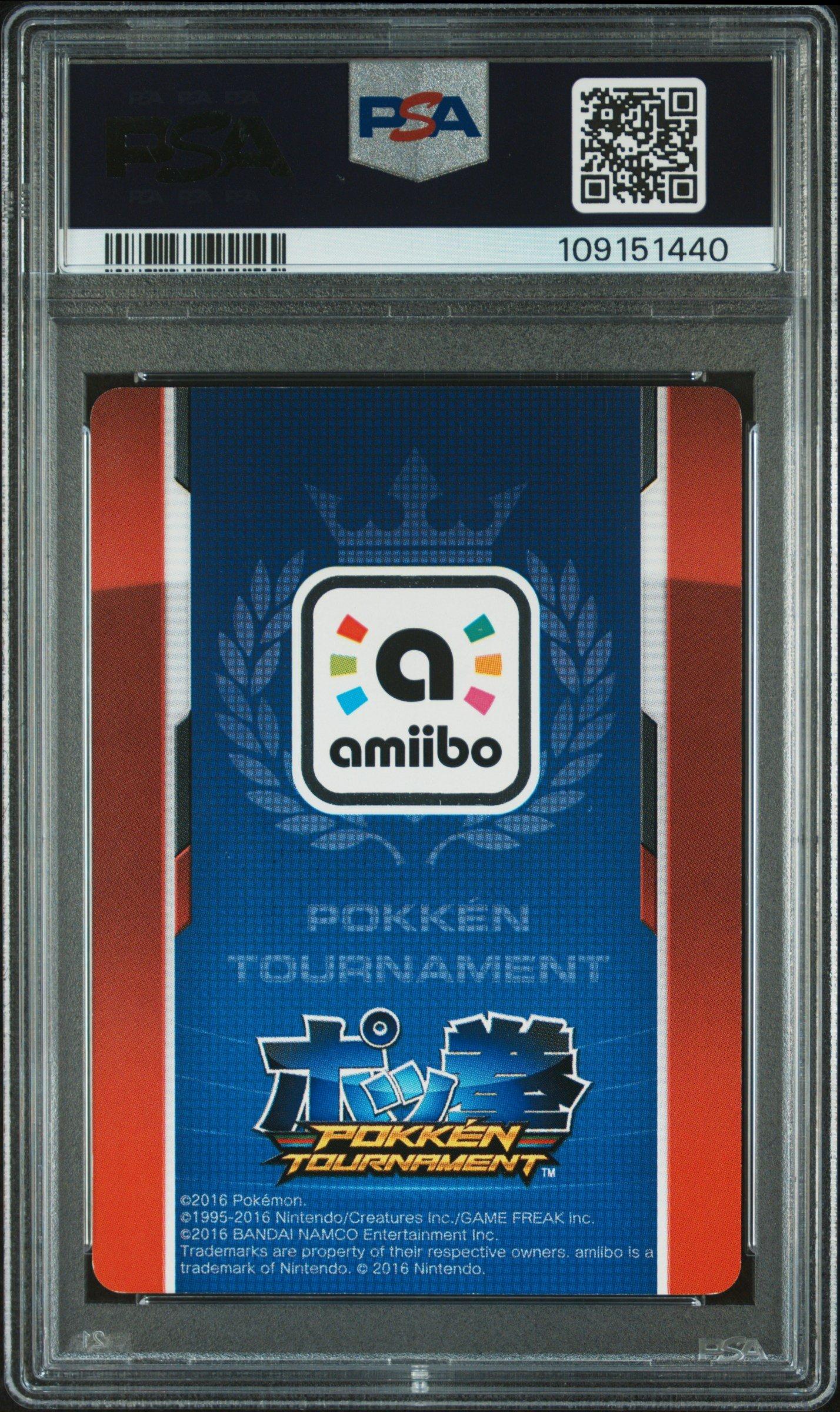 2016 Pokemon Promo Pokken Tournament Shadow Mewtwo PSA 9 Graded