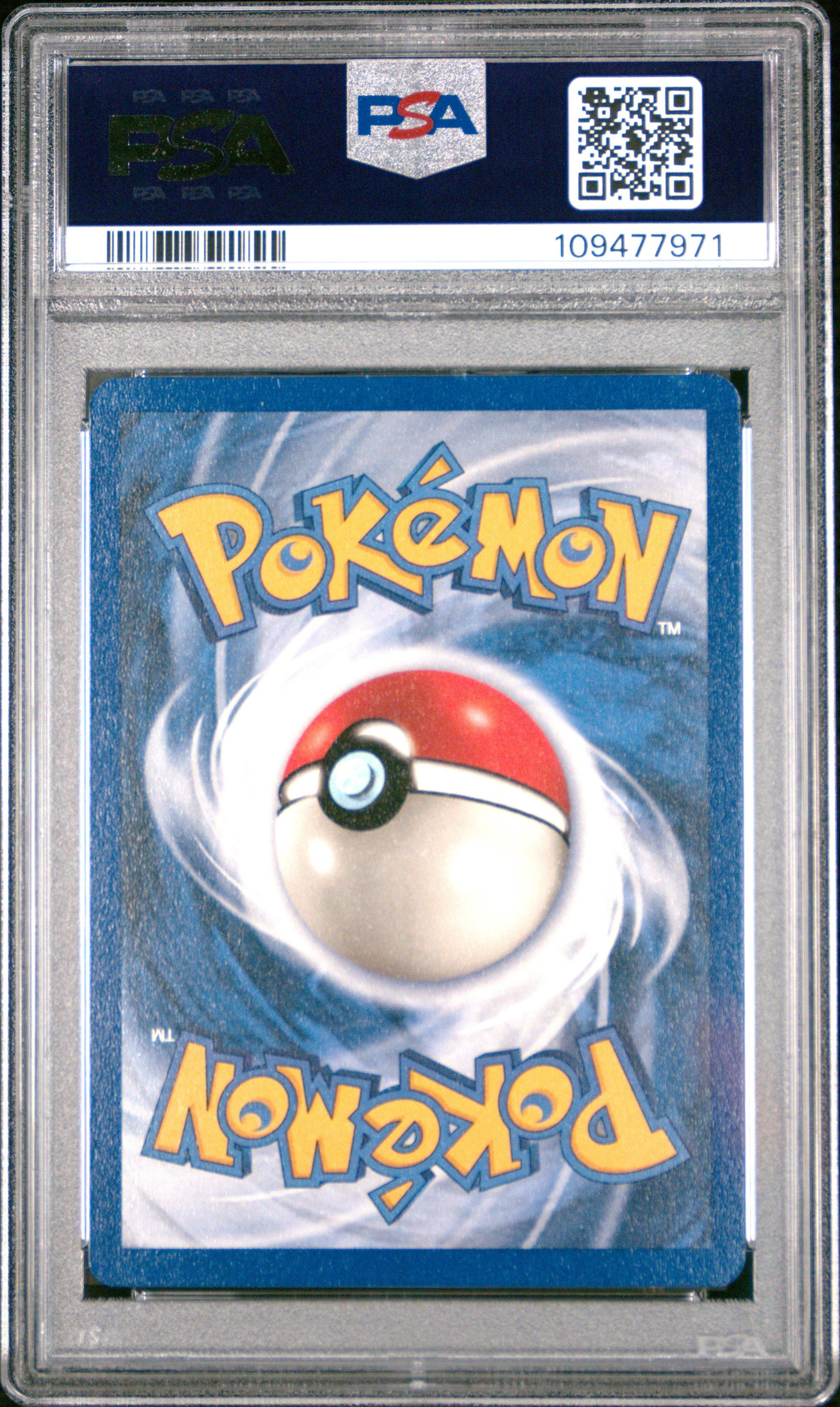 1999 Pokemon Game 101 Psychic Energy PSA