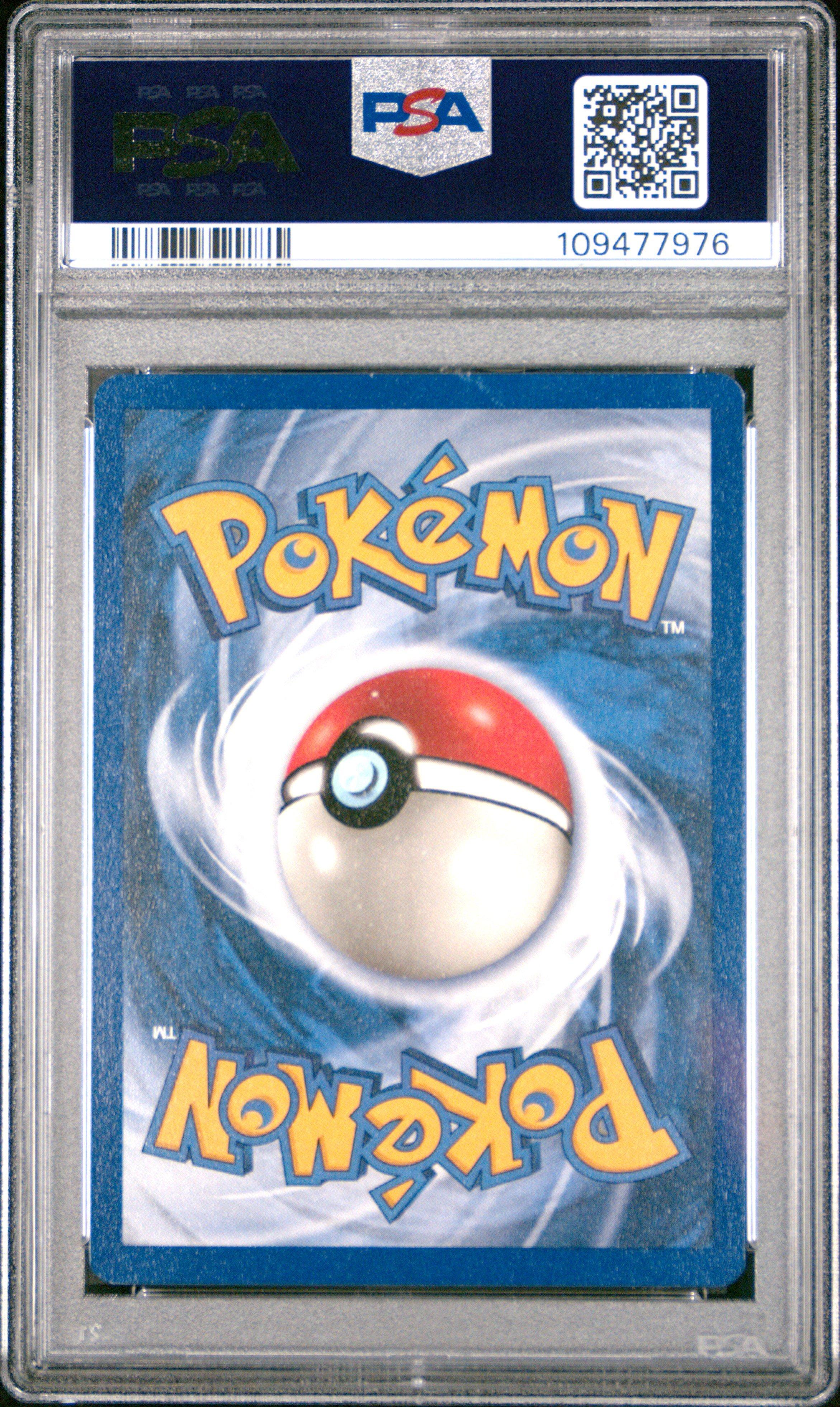 1999 Pokemon Game 102 Water Energy PSA
