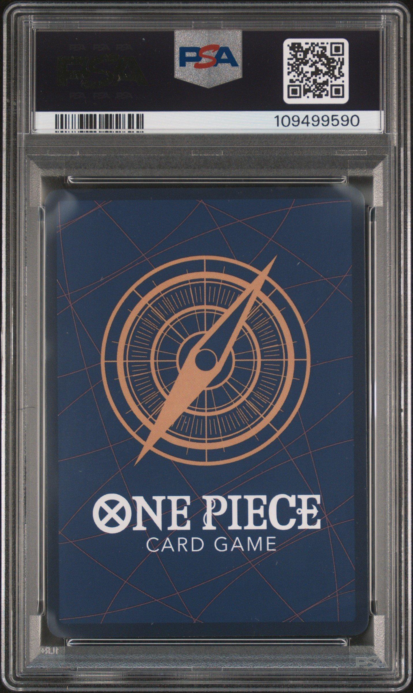 2025 One Piece Op10-royal Blood 082 Kuzan Alternate Art PSA 10