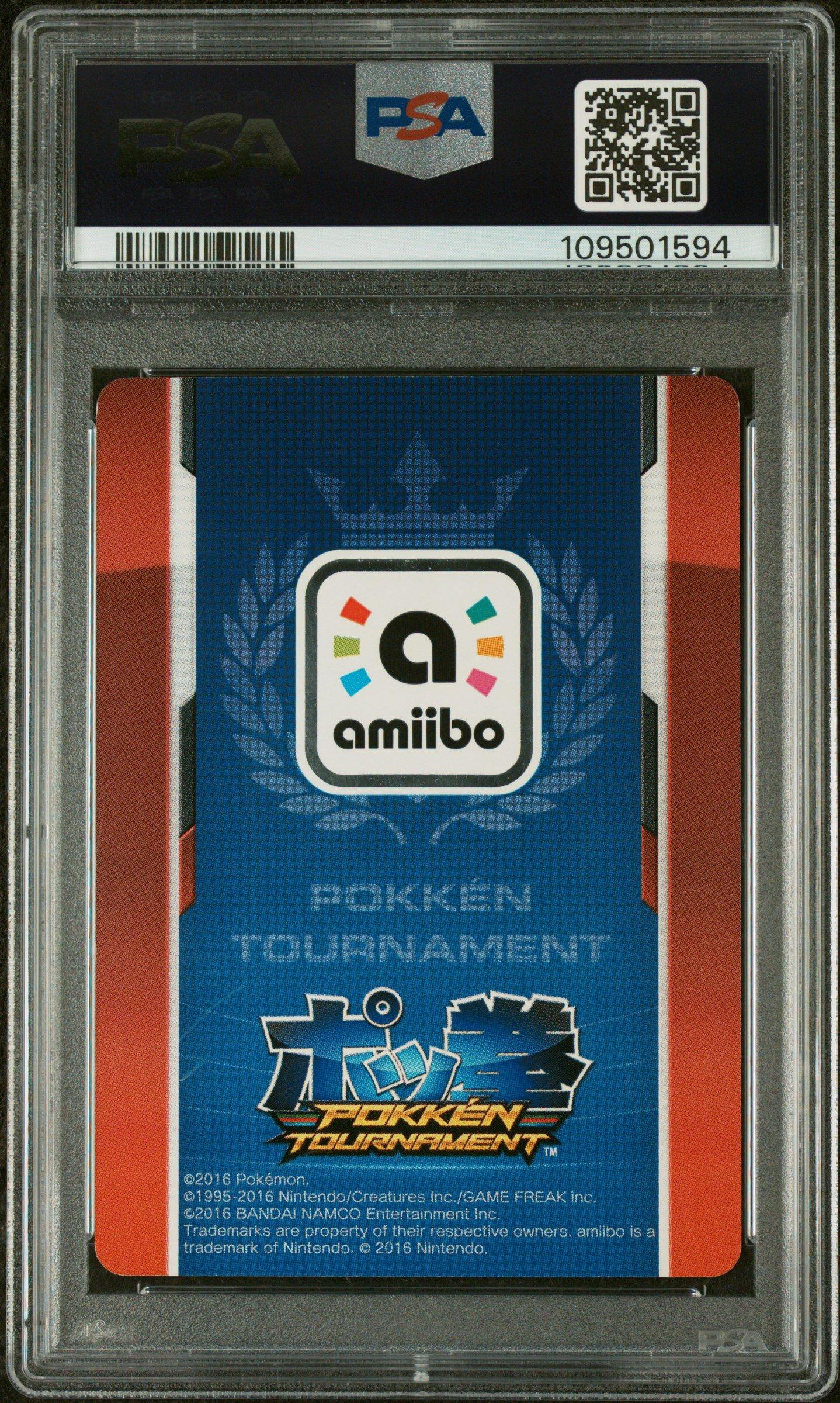 2016 Pokemon Promo Pokken Tournament Shadow Mewtwo PSA 9
