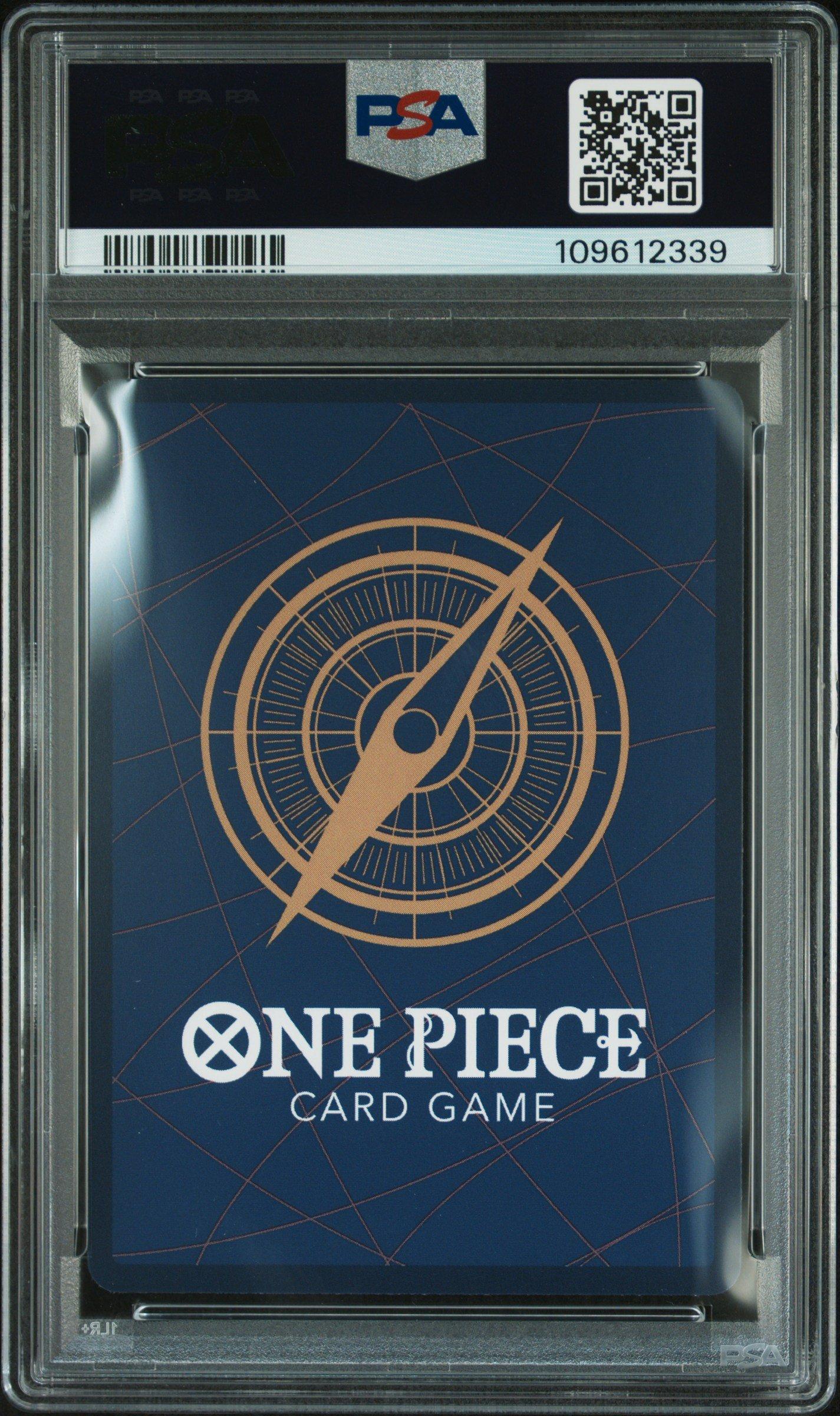 2025 One Piece Op10-royal Blood 005 Sanji Alternate Art PSA 10