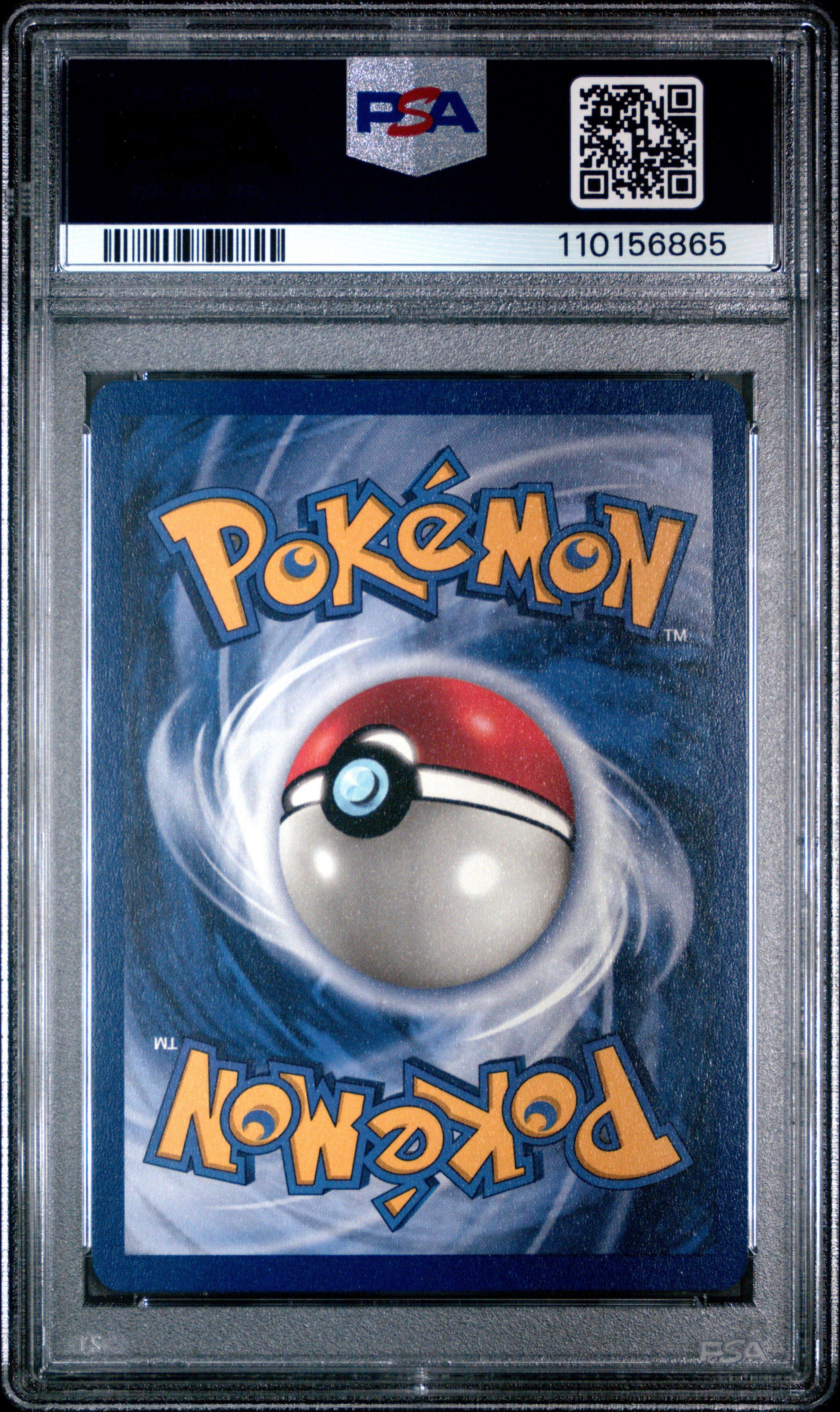 1999 Pokemon Fossil 20 Gengar PSA