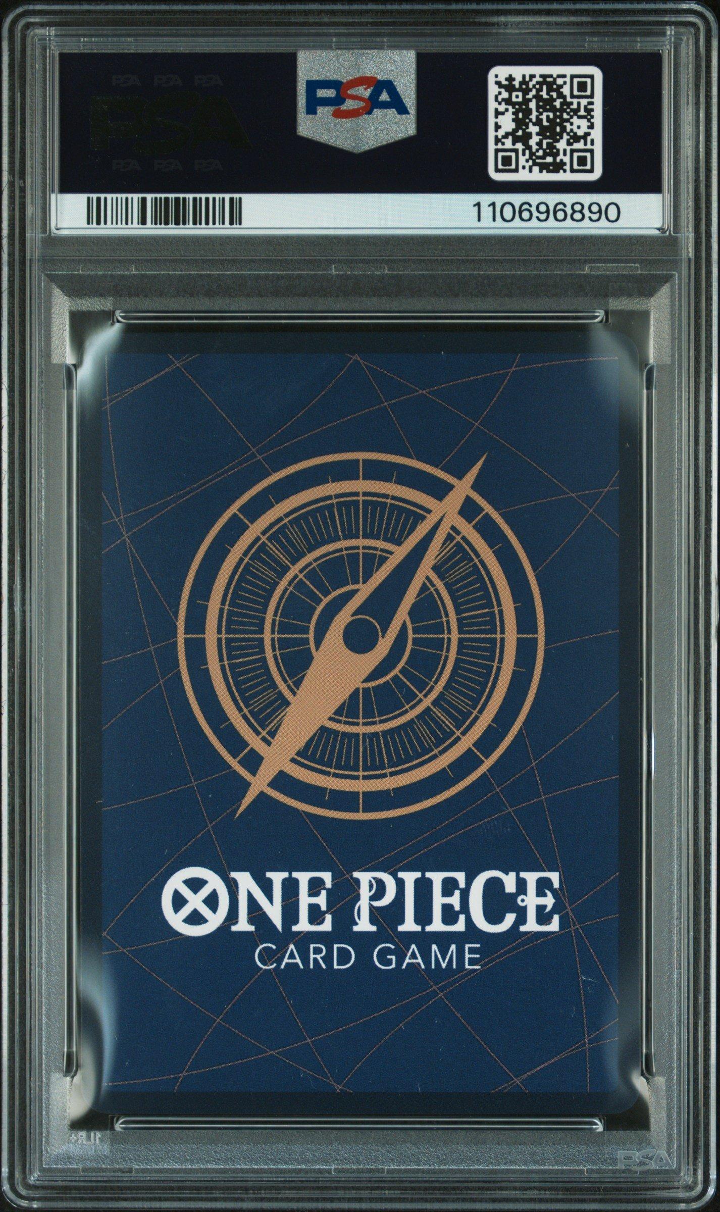2024 One Piece Japanese Prb01-premium Booster -one Piece Card The Best- 119 Monkey D. Luffy Alternate Art PSA 10