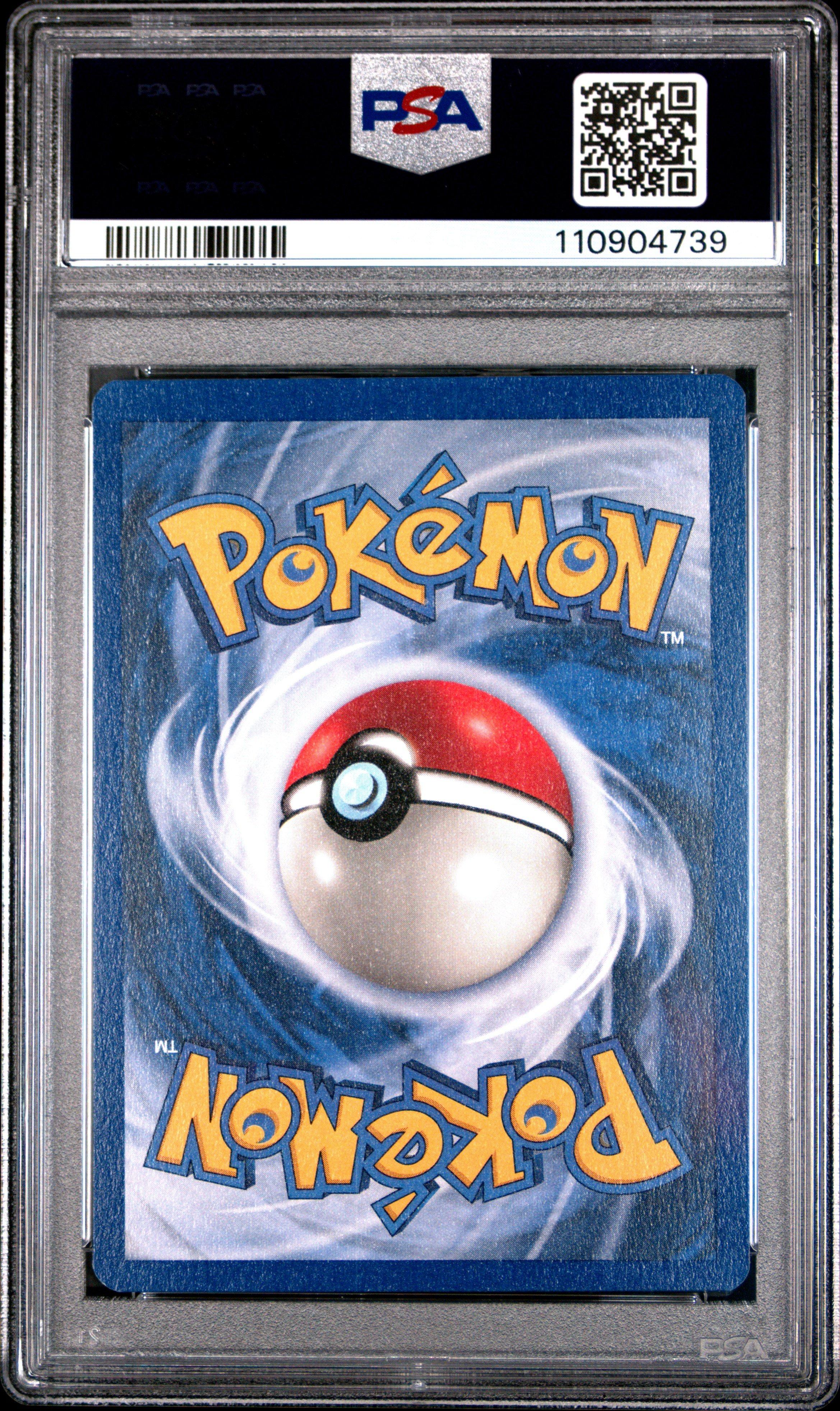 1999 Pokemon Fossil 7 Hitmonlee-holo PSA