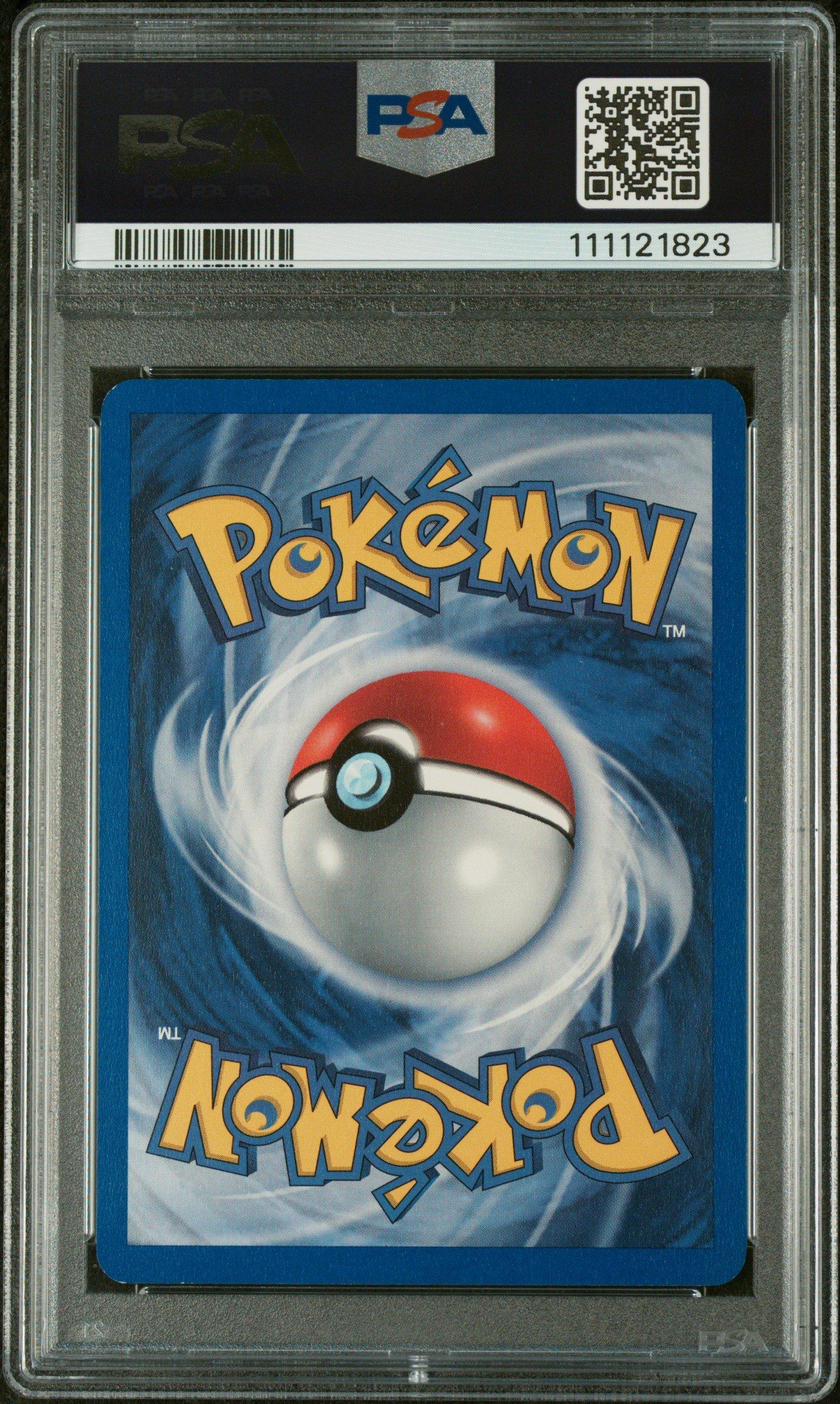2000 Pokemon Gym Heroes 4 Erika's Dragonair Holo-1st Edition PSA