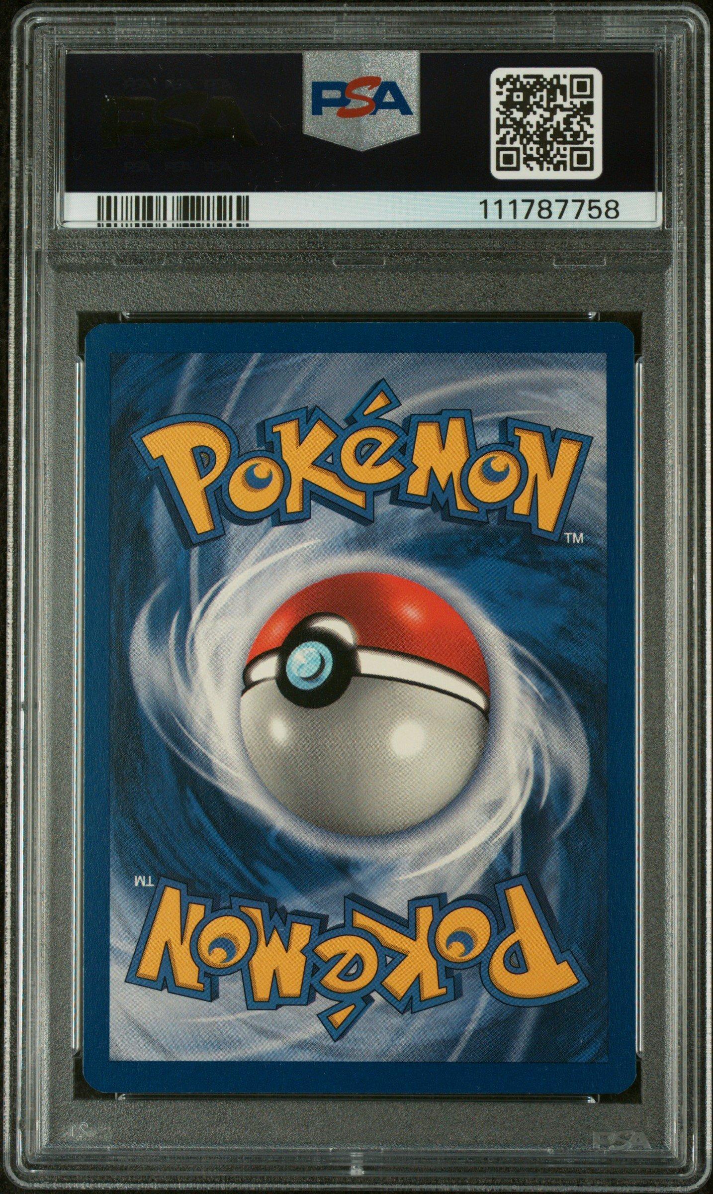 1999 Pokemon Jungle 33 Butterfree "d" Edition Error PSA