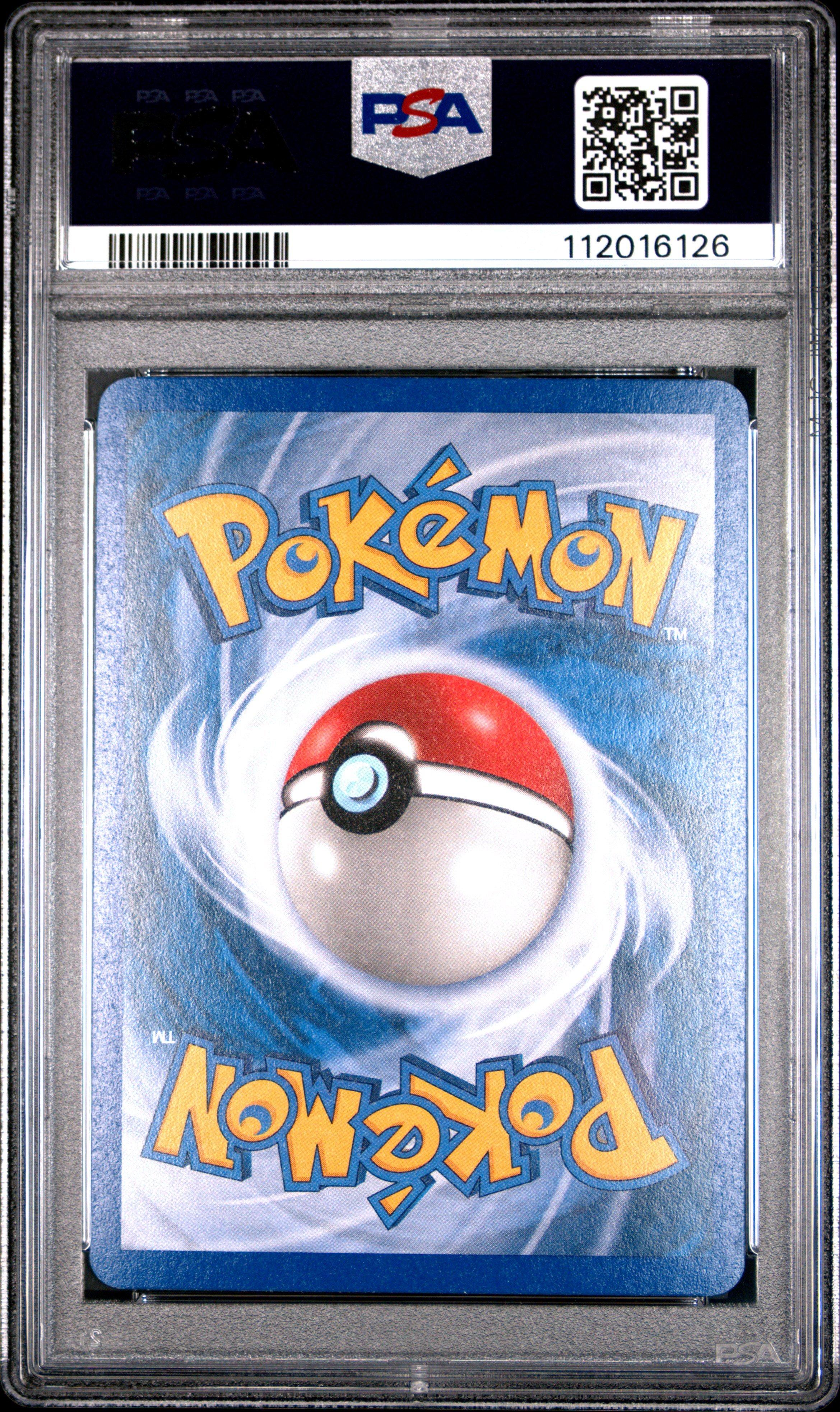 2005 Pokemon Ex Deoxys 8 Gyarados-reverse Foil PSA 8