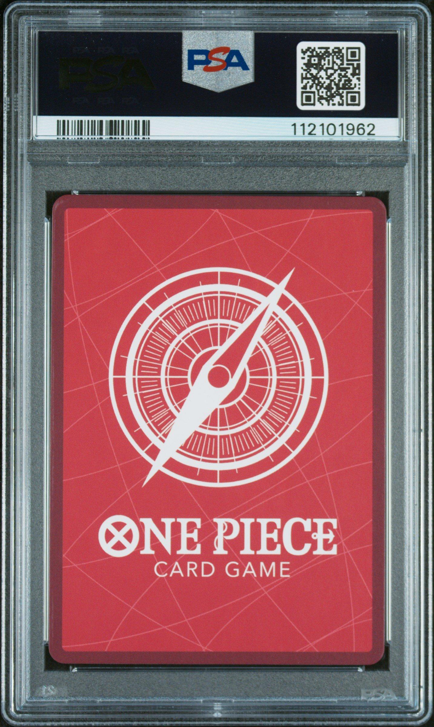 2023 One Piece Op04-kingdoms Of Intrigue 001 Nefeltari Vivi Alternate Art PSA 10