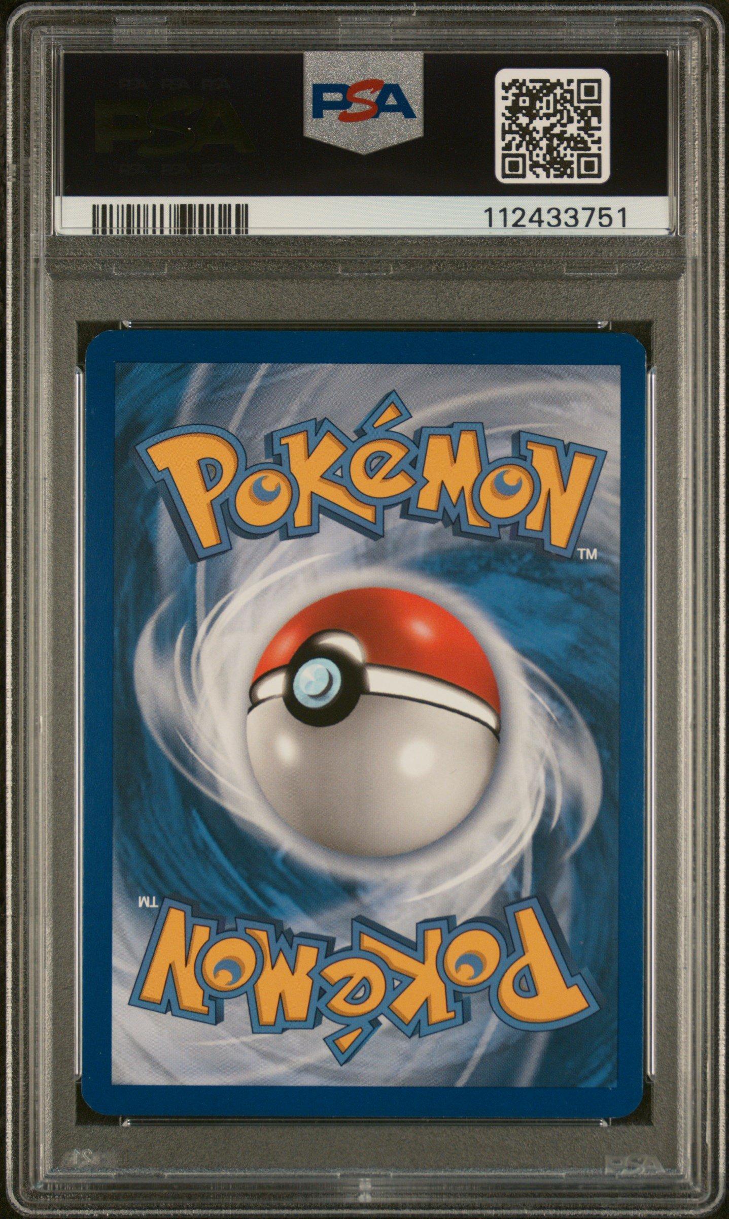 2010 Pokemon Heartgold & Soulsilver Undaunted Rayquaza & Deoxys Legend-holo PSA