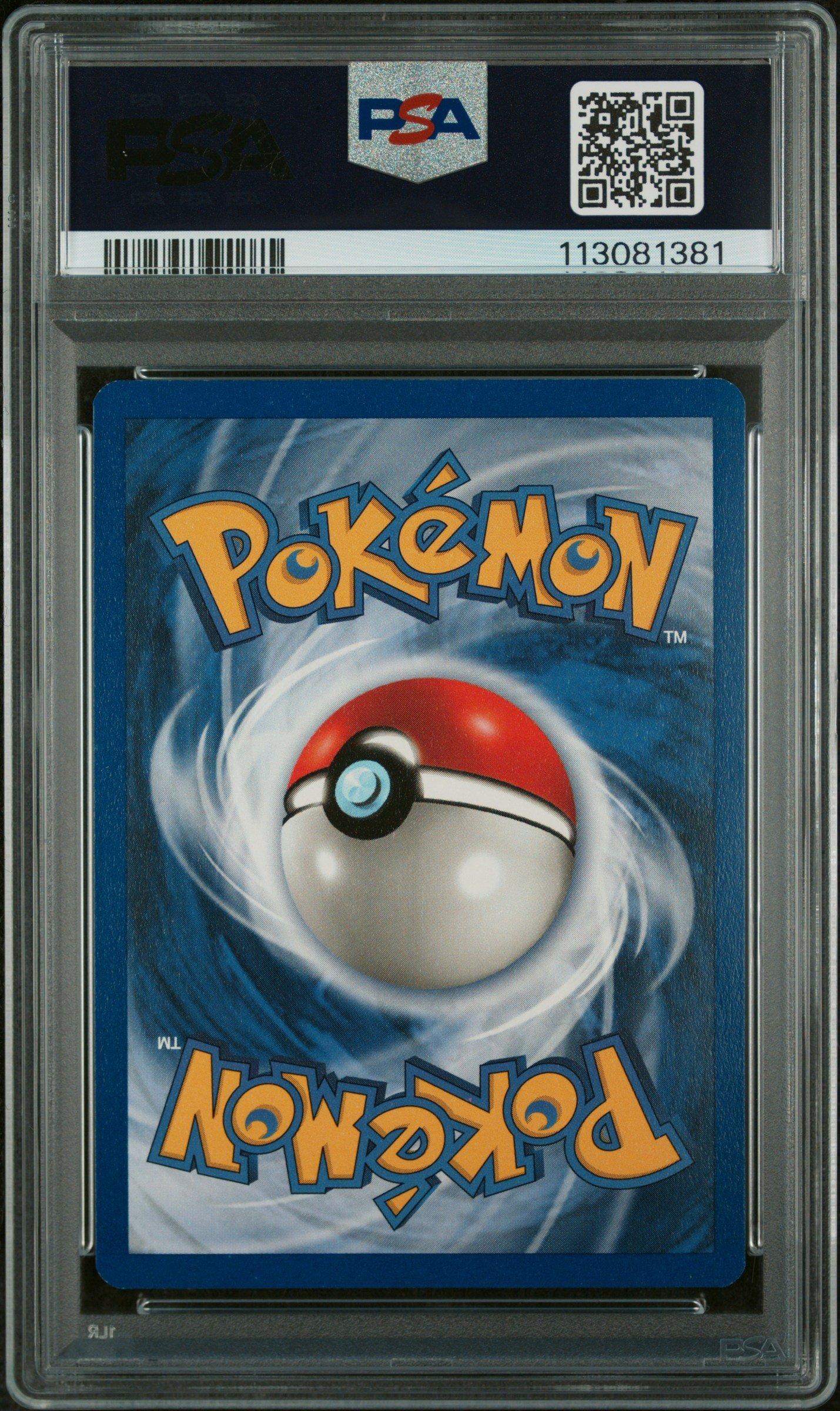 2000 Pokemon Promo Black Star 10 Meowth-holo Game Boy PSA