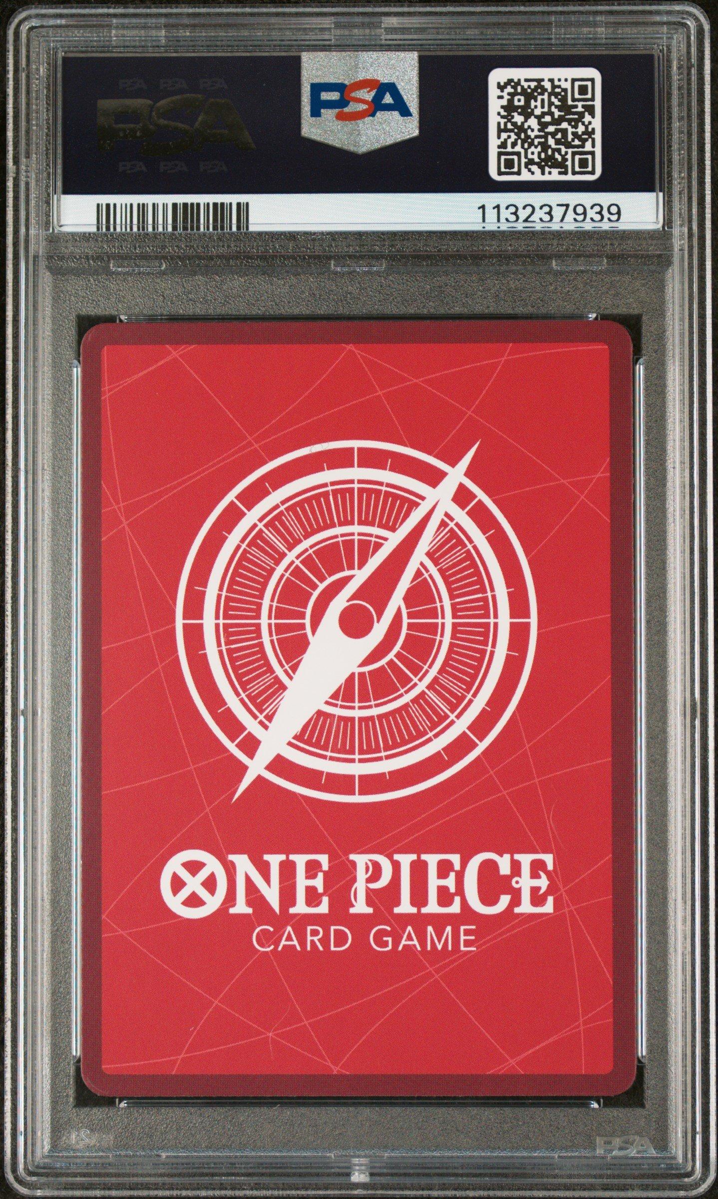 2023 One Piece Starter Deck St08-monkey D. Luffy 001 Monkey D. Luffy PSA 10