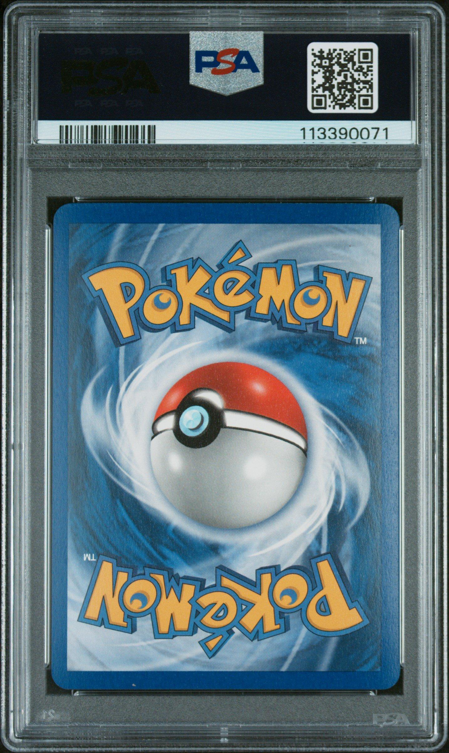 2005 Pokemon Ex Deoxys 11 Metagross-reverse Foil PSA 8 Graded Card