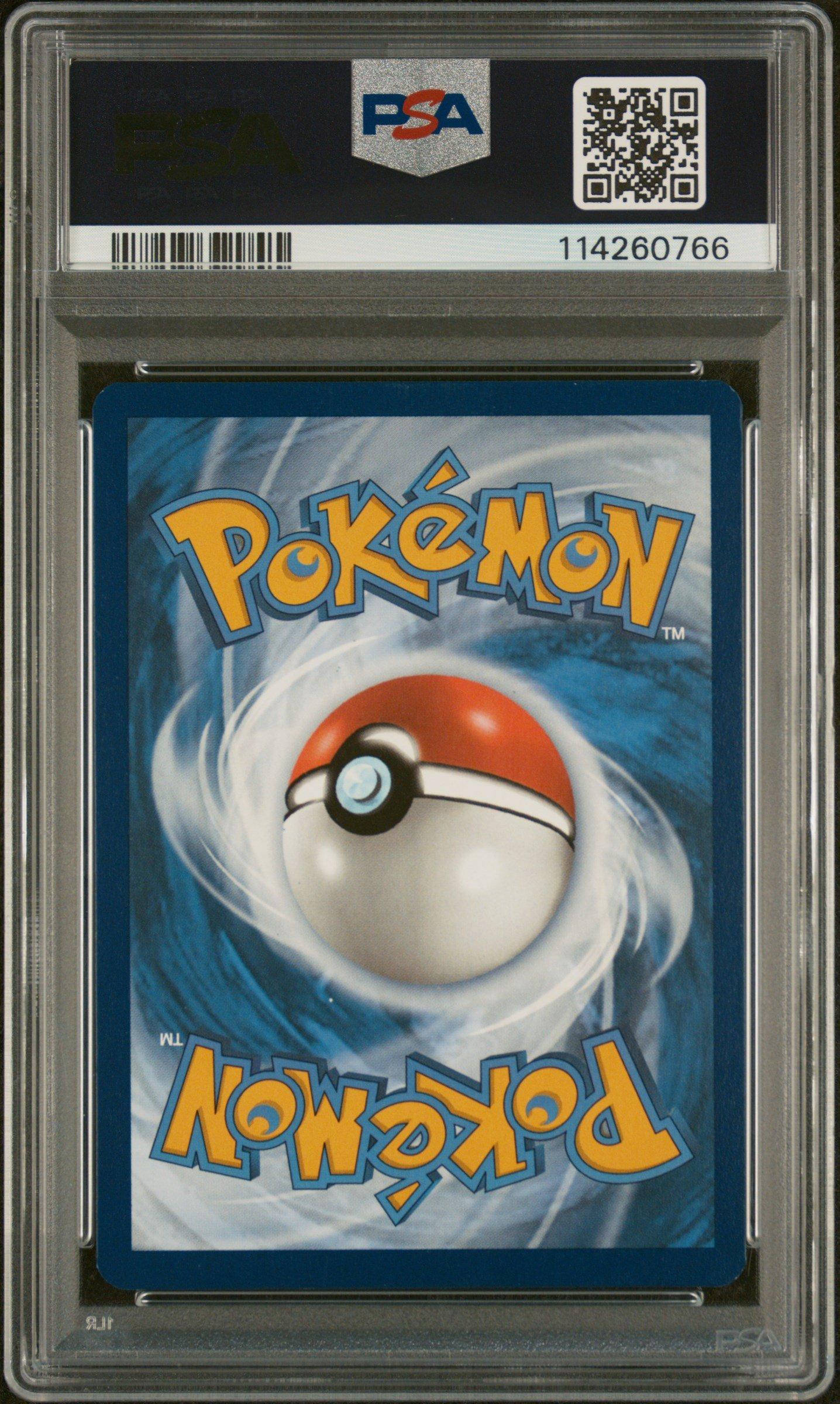 2024 Pokemon Tef En-temporal Forces 186 Iron Leaves Ex Ultra Rare PSA