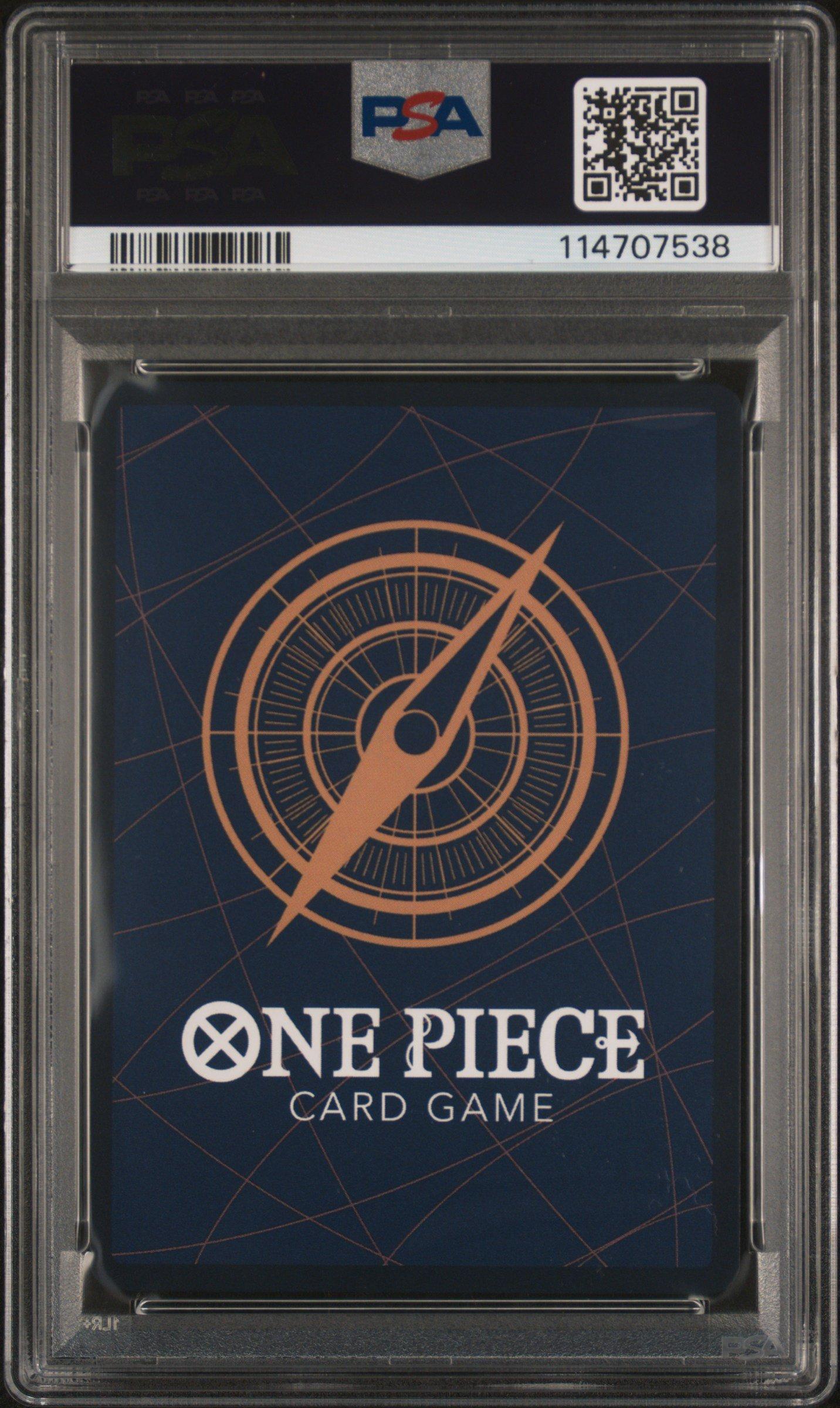 2025 One Piece Japanese Op11-a Fist Of Divine Speed 085 Stussy Special Alternate Art PSA 10