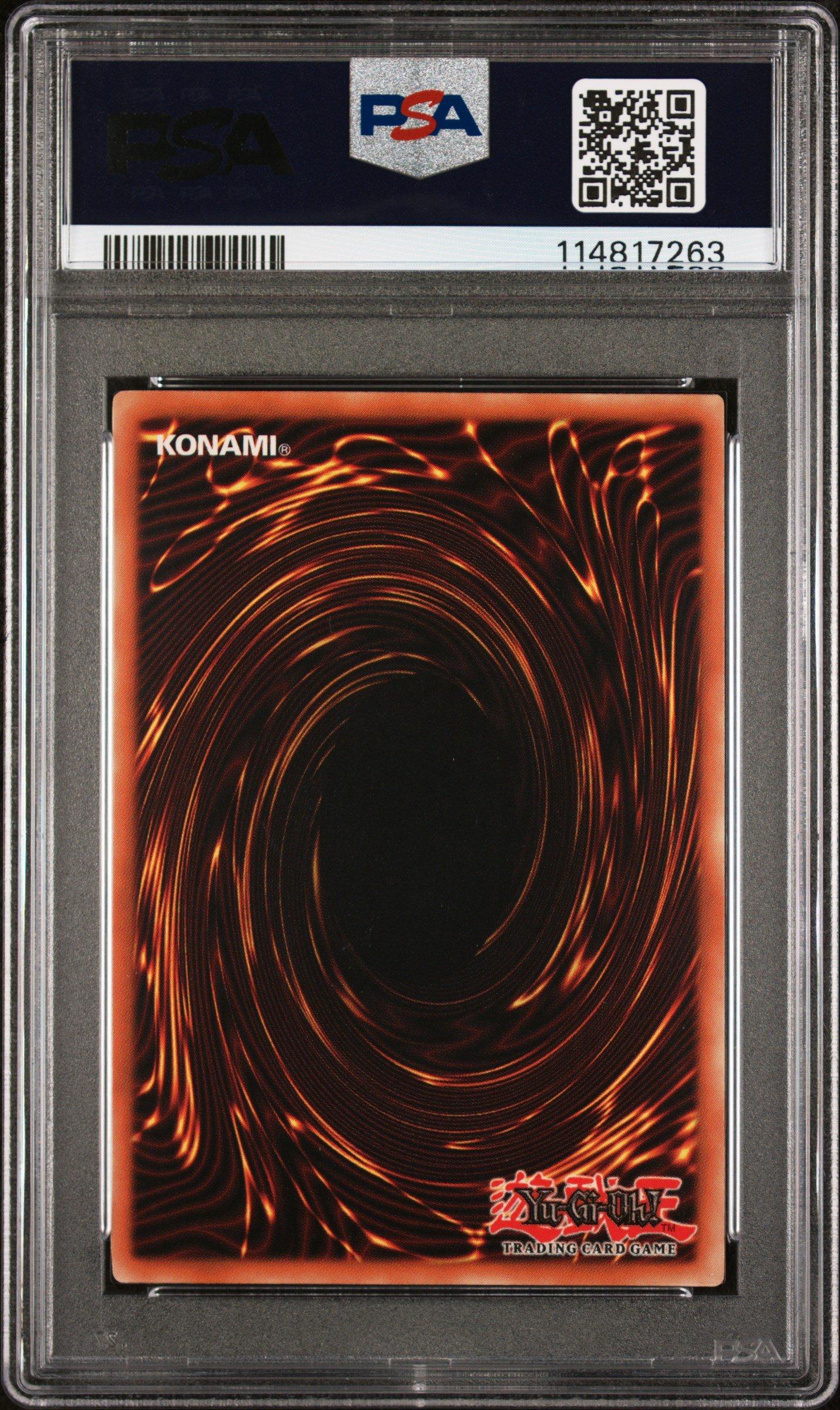2002 Yu-gi-oh! Lob-legend Of Blue Eyes White Dragon 123 Left Arm Of The Forbidden One PSA