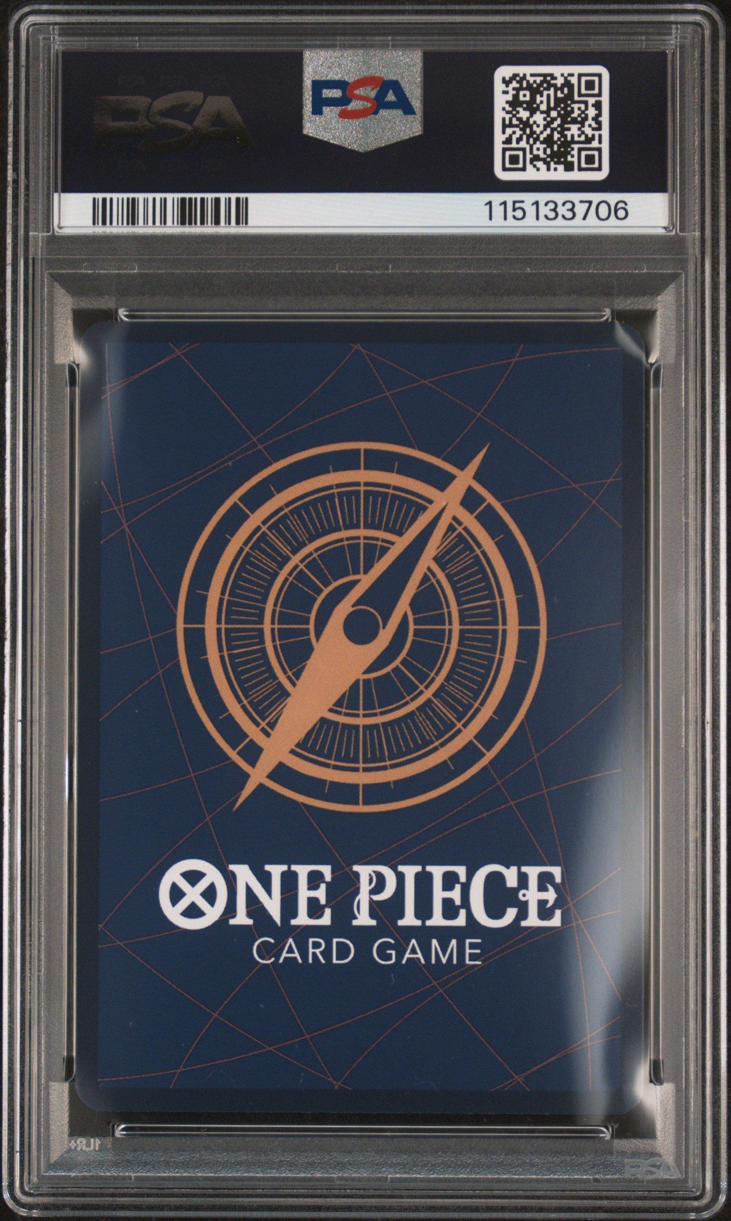 2025 One Piece Op10-royal Blood 030 Smoker Alternate Art PSA 10